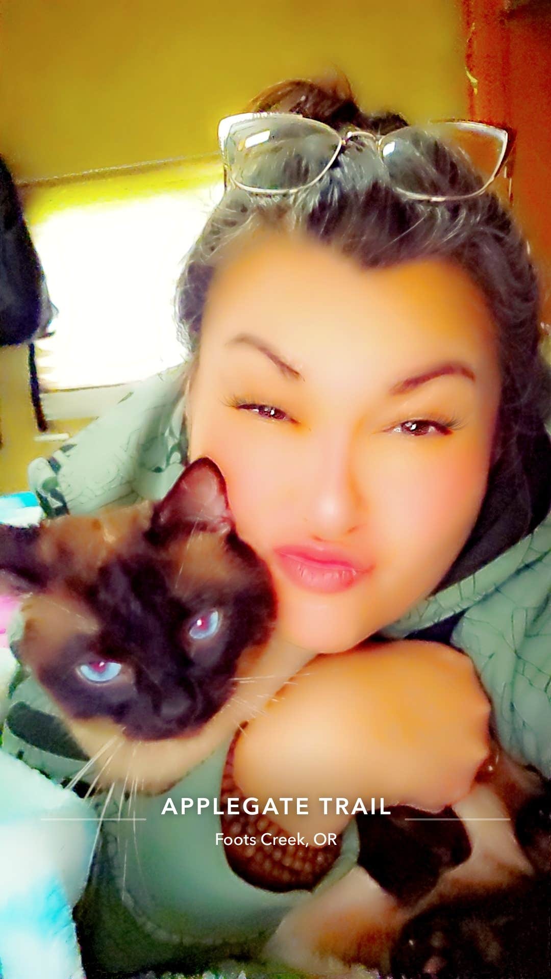 Soph W.'s photo of camping with pets at Valley of the Rogue State Park Campground near Phoenix, OR