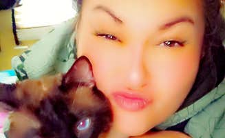 Soph W.'s photo of camping with pets at Valley of the Rogue State Park Campground near Medford, OR