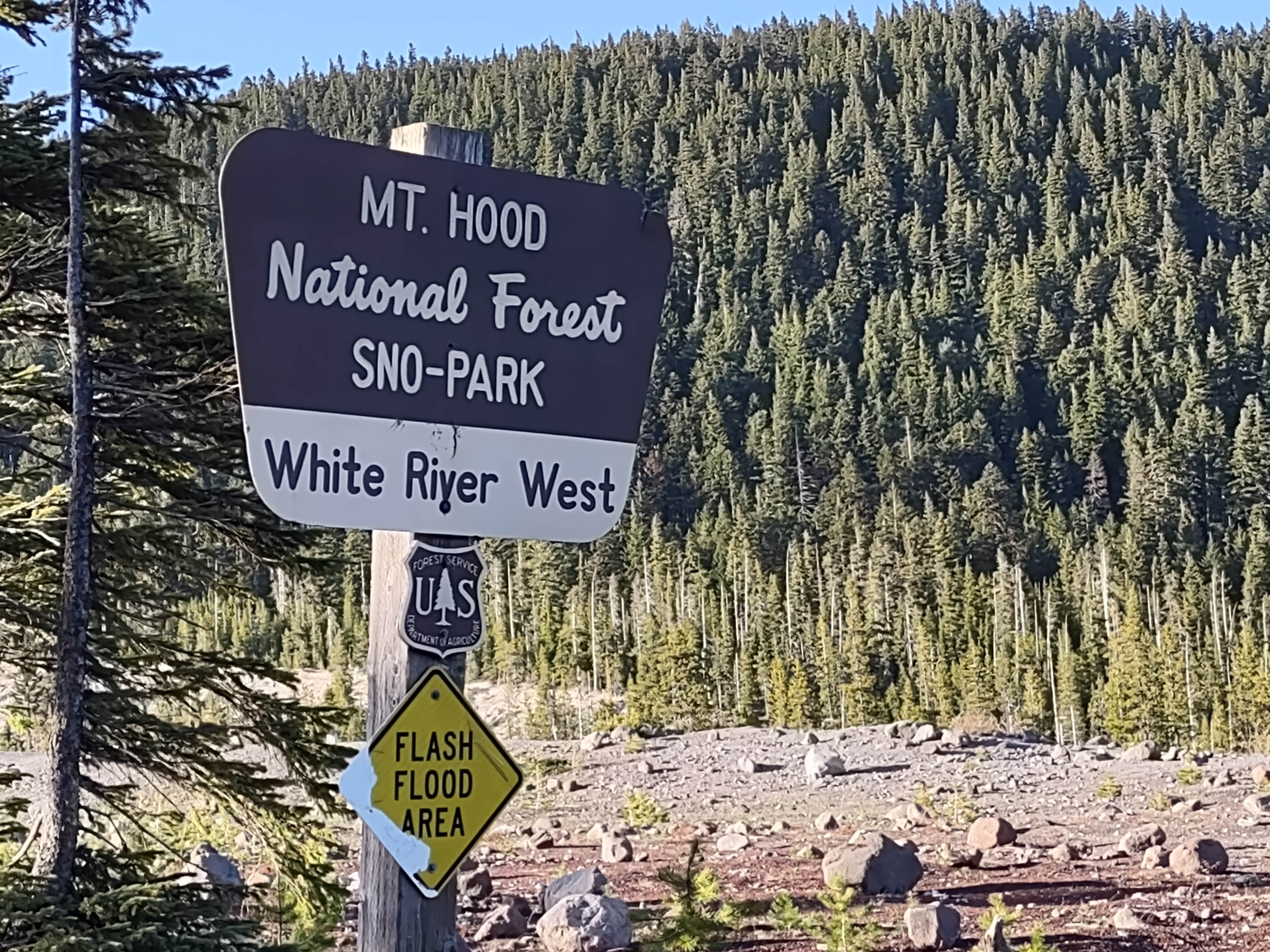 Camper-submitted photo at White River West Sno-Park near Mt. Hood National Forest