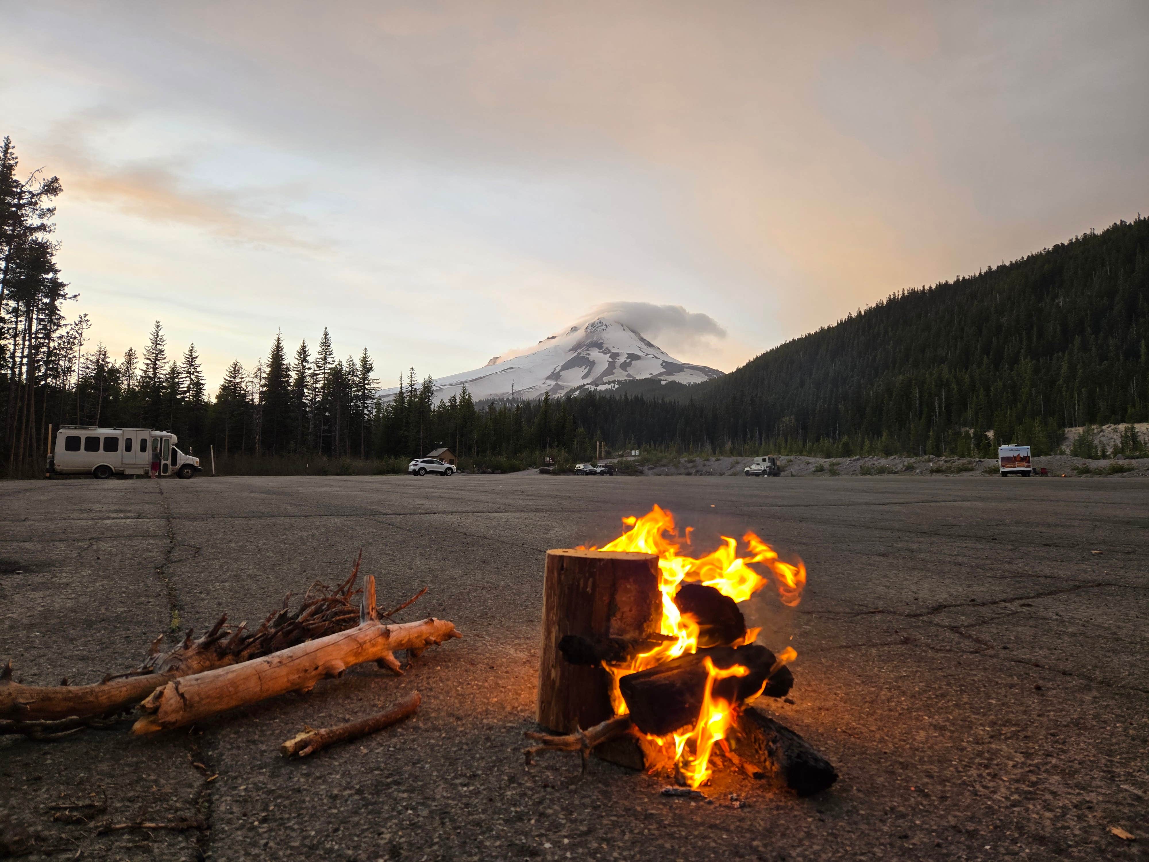 Camper-submitted photo at White River West Sno-Park near Mt. Hood National Forest