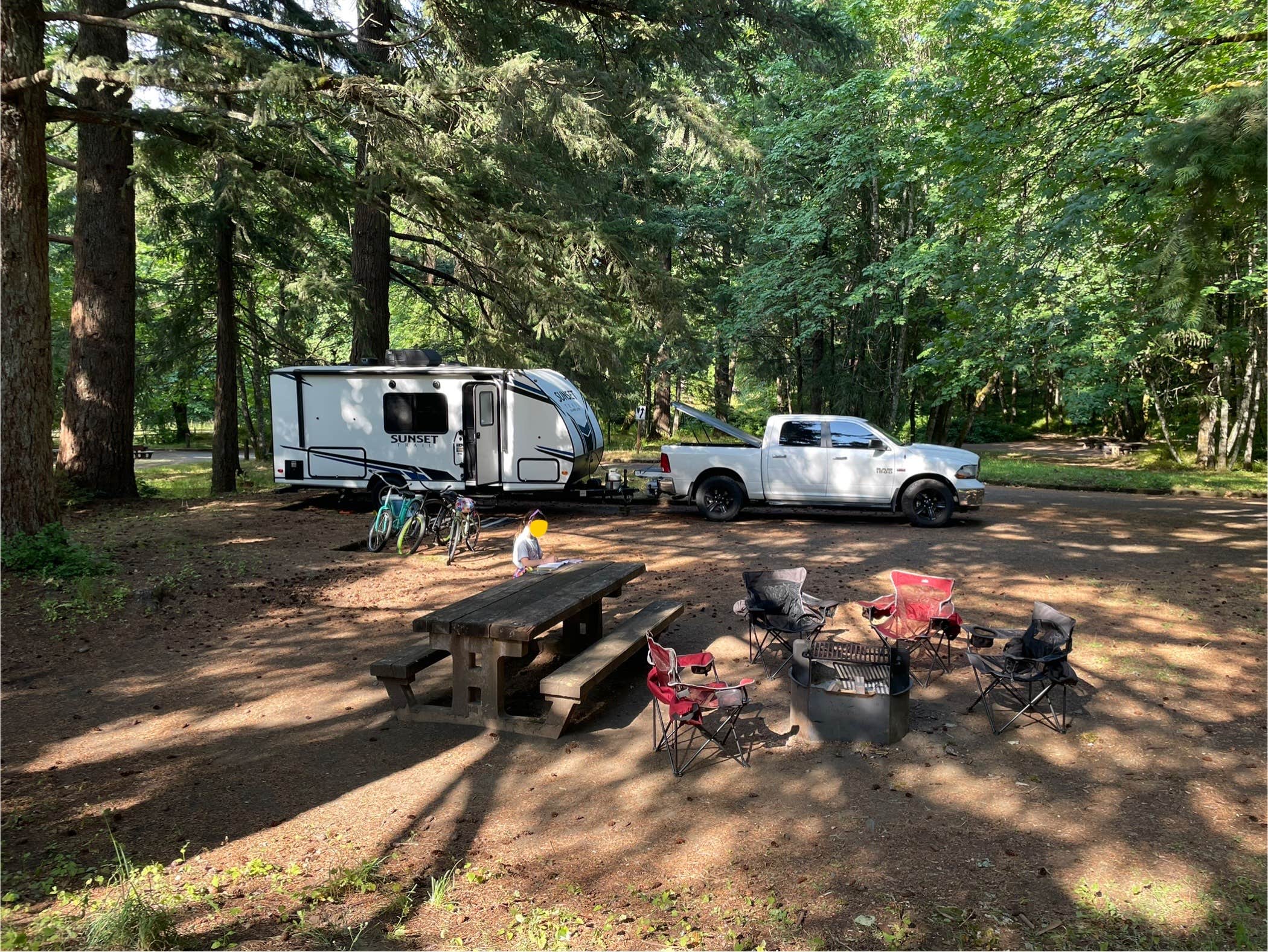 Lanae's photo at Wyeth Campground at the Gorge near Carson, WA