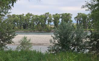 Steve M.'s photo of a dispersed camping area at Otter Creek Fishing Access near Greycliff, MT