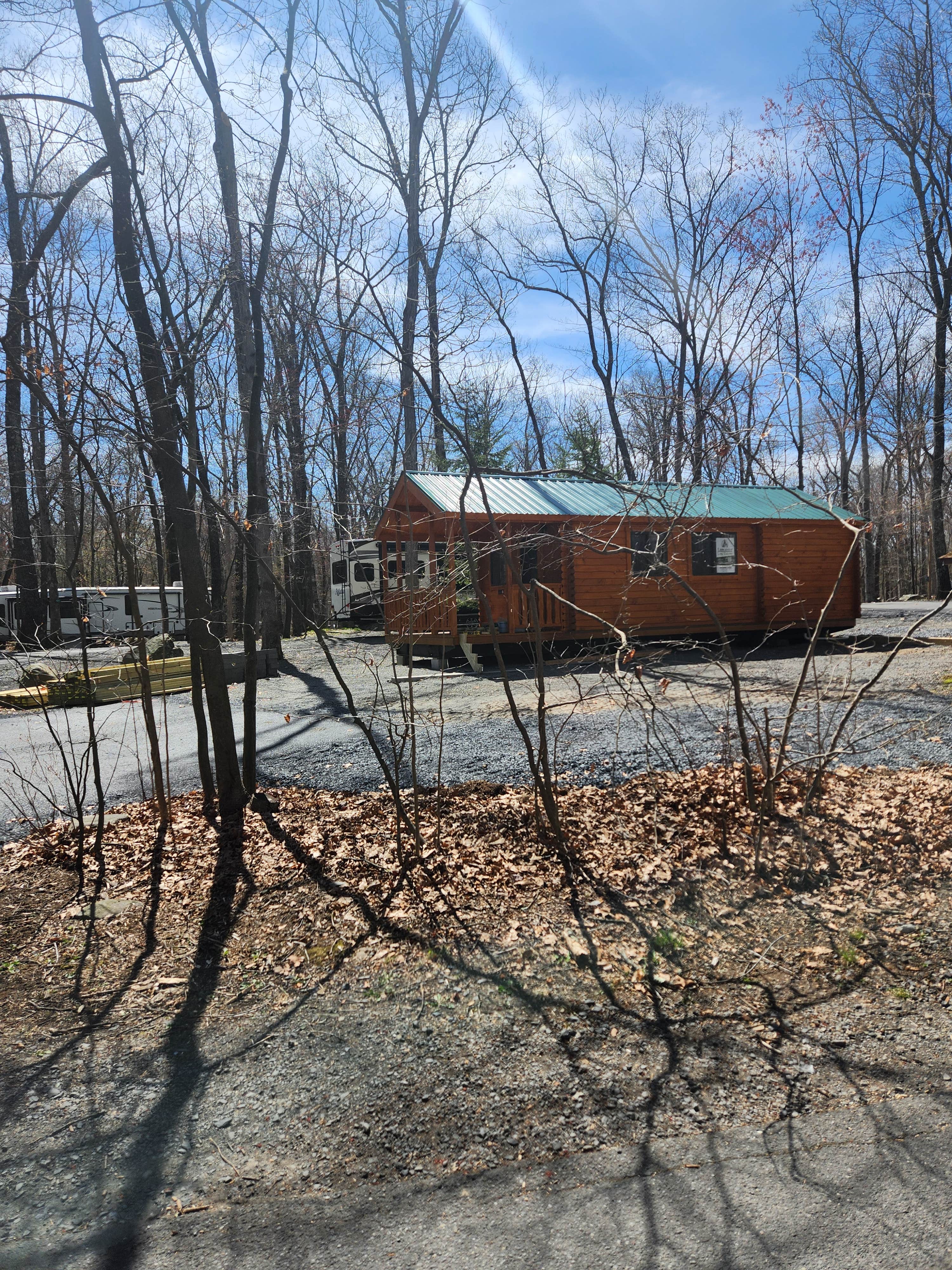 Nicole S.'s photo of a cabin at Otter Lake Camp Resort near Tobyhanna, PA