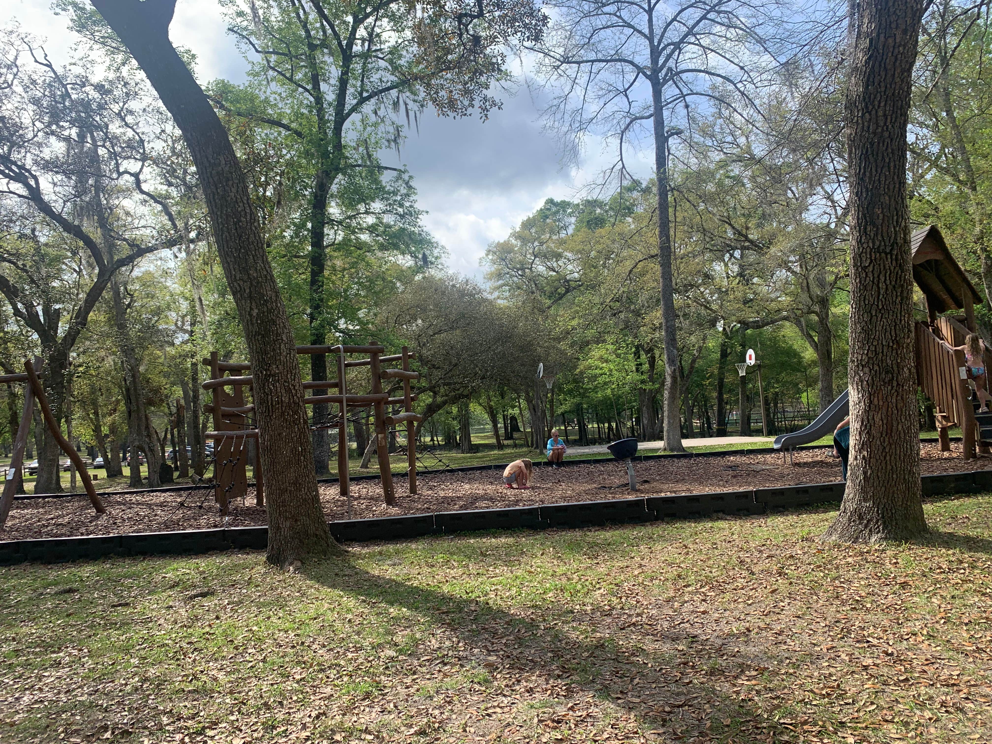 Julia H.'s photo of camping with pets at Otter Springs Resort Park and Campground near Chiefland, FL