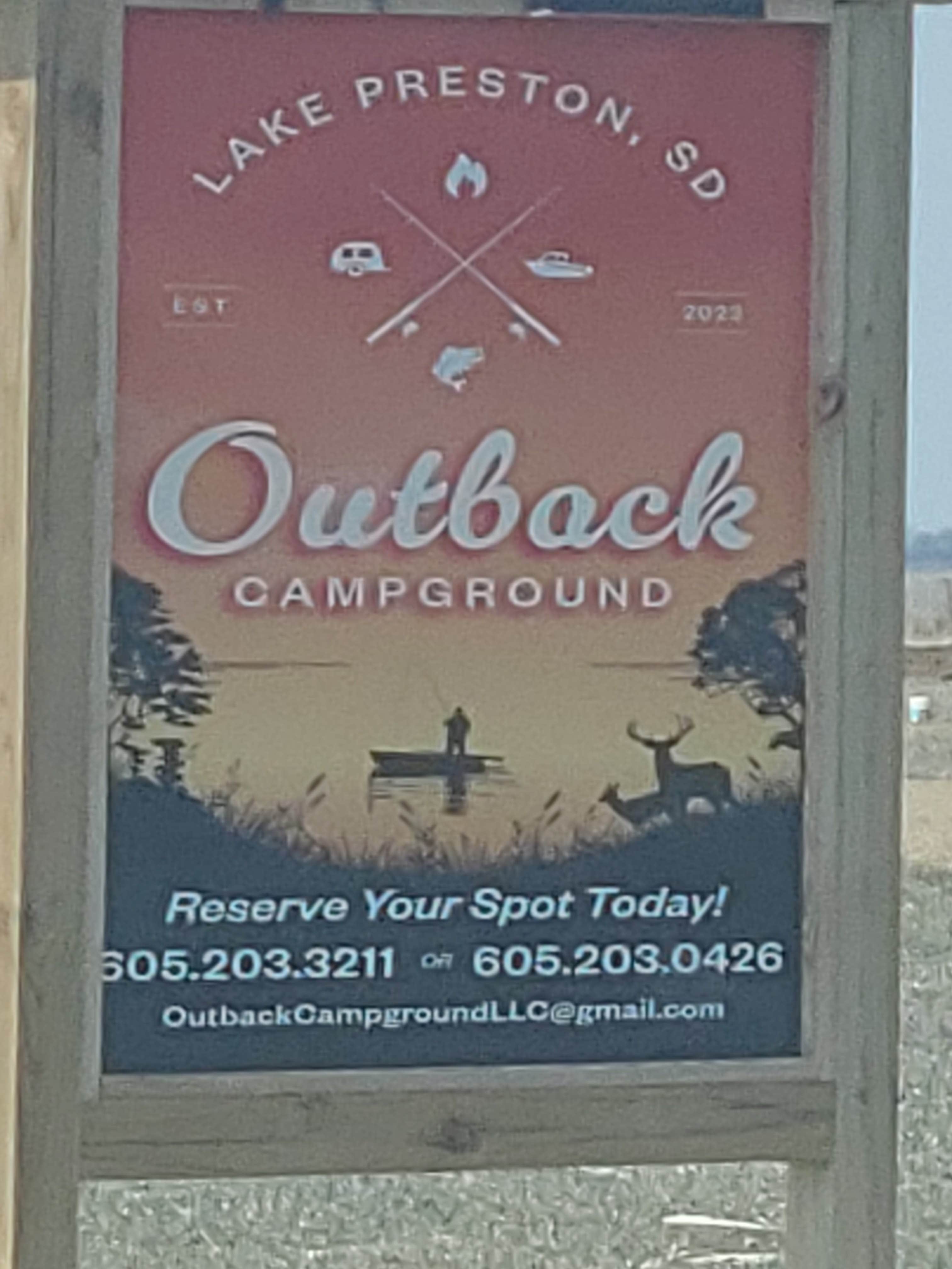 Camper-submitted photo at Outback Campground near Arlington, SD