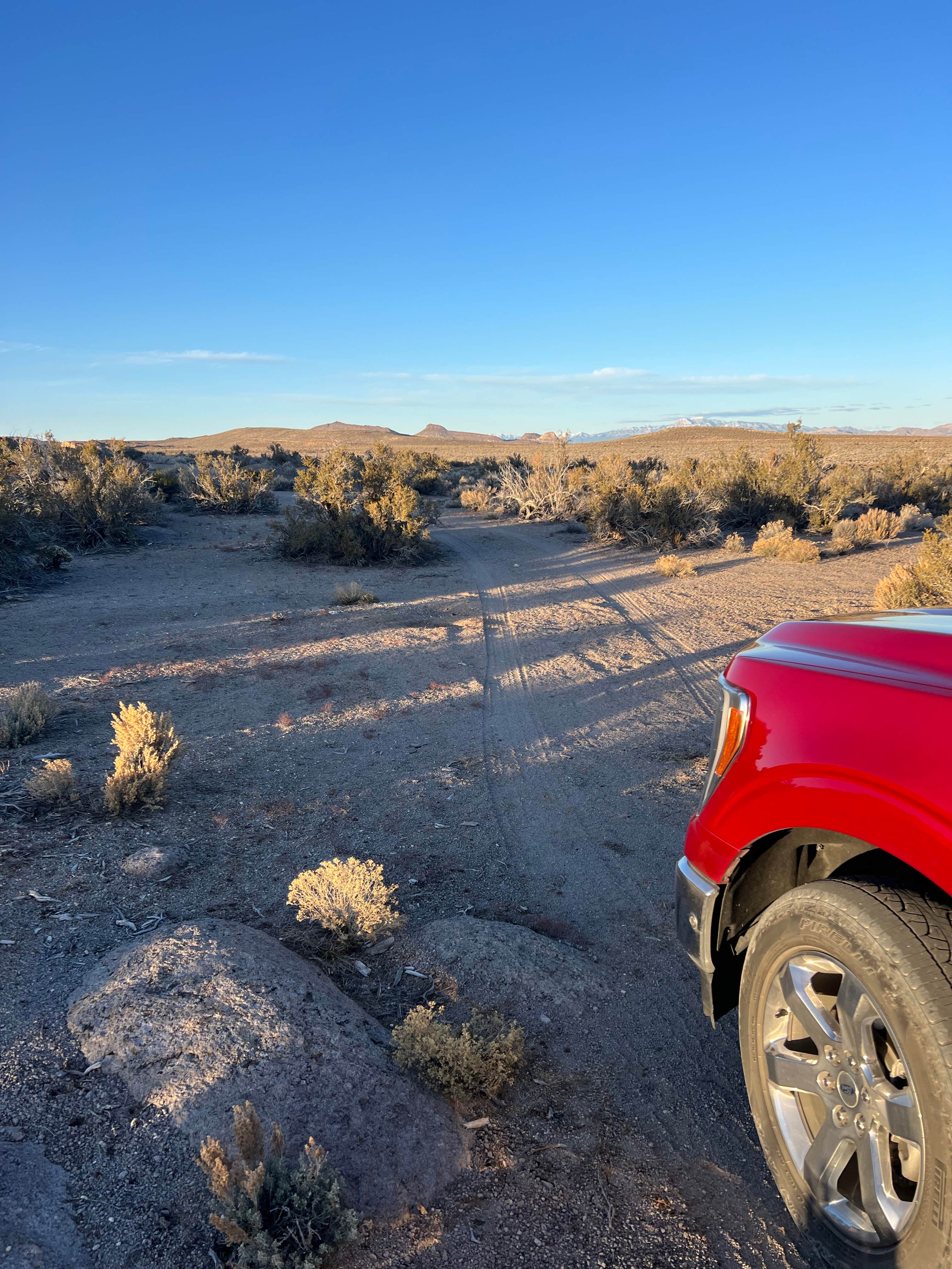 Camper-submitted photo at Outcrop Rock near Pioche, NV