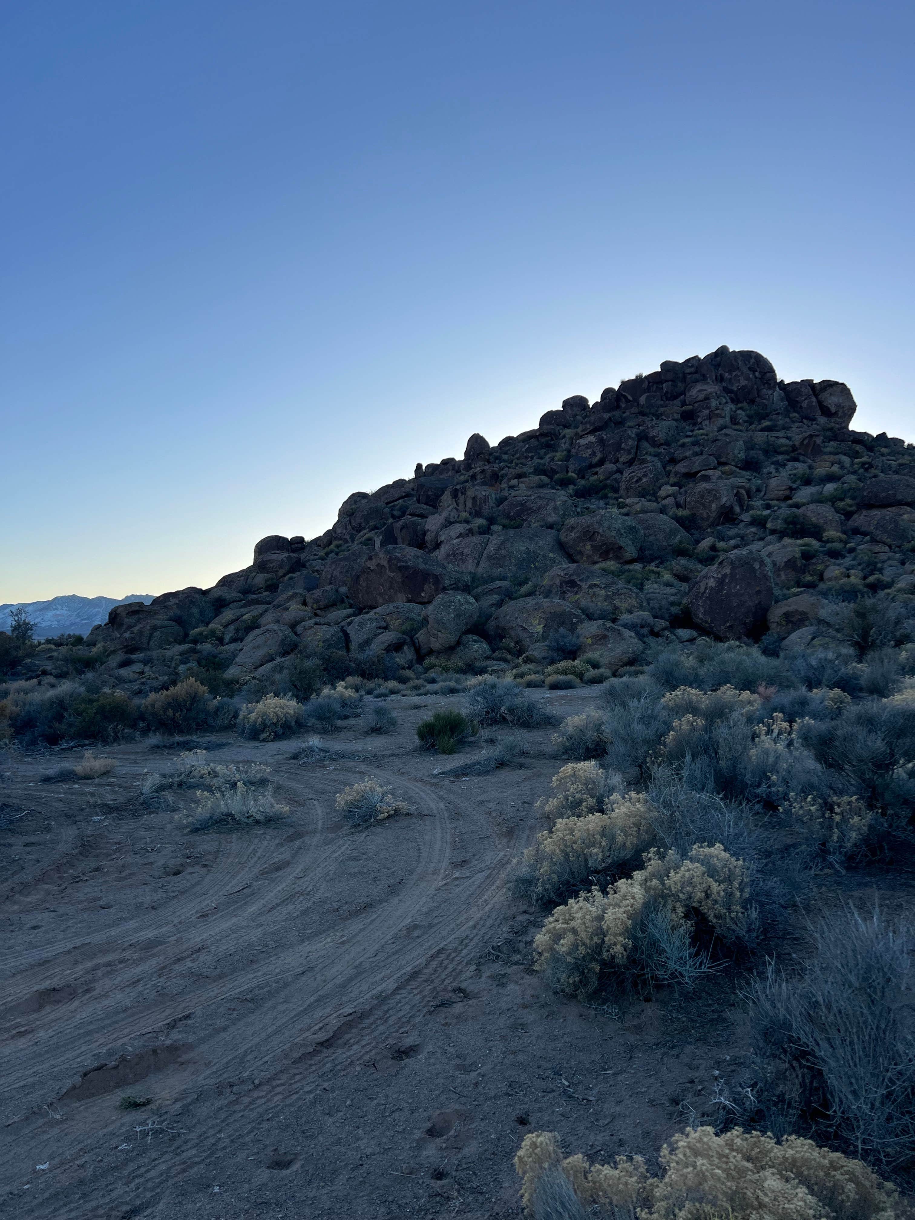 Camper-submitted photo at Outcrop Rock near Pioche, NV