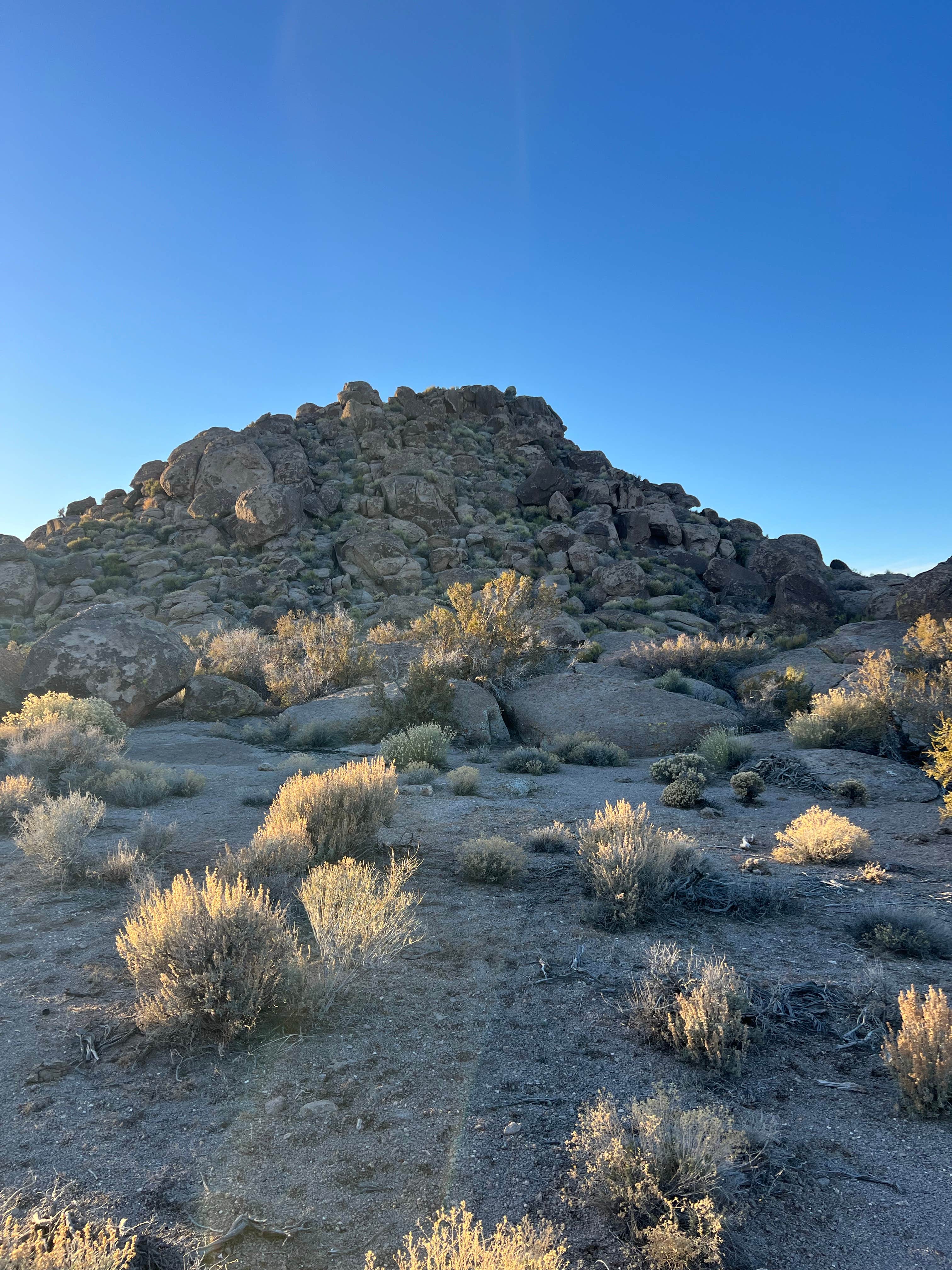 Camper-submitted photo at Outcrop Rock near Pioche, NV