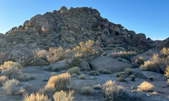 Camping near #375 off Extraterrestrial Highway: Outcrop Rock, Hiko, Nevada