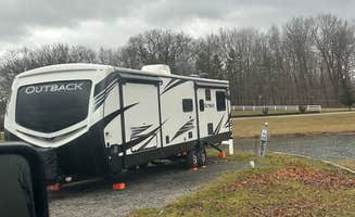 Sharron G.'s photo of rv camping at Outdoor Adventures Lake Shore Resort near Grand Blanc, MI