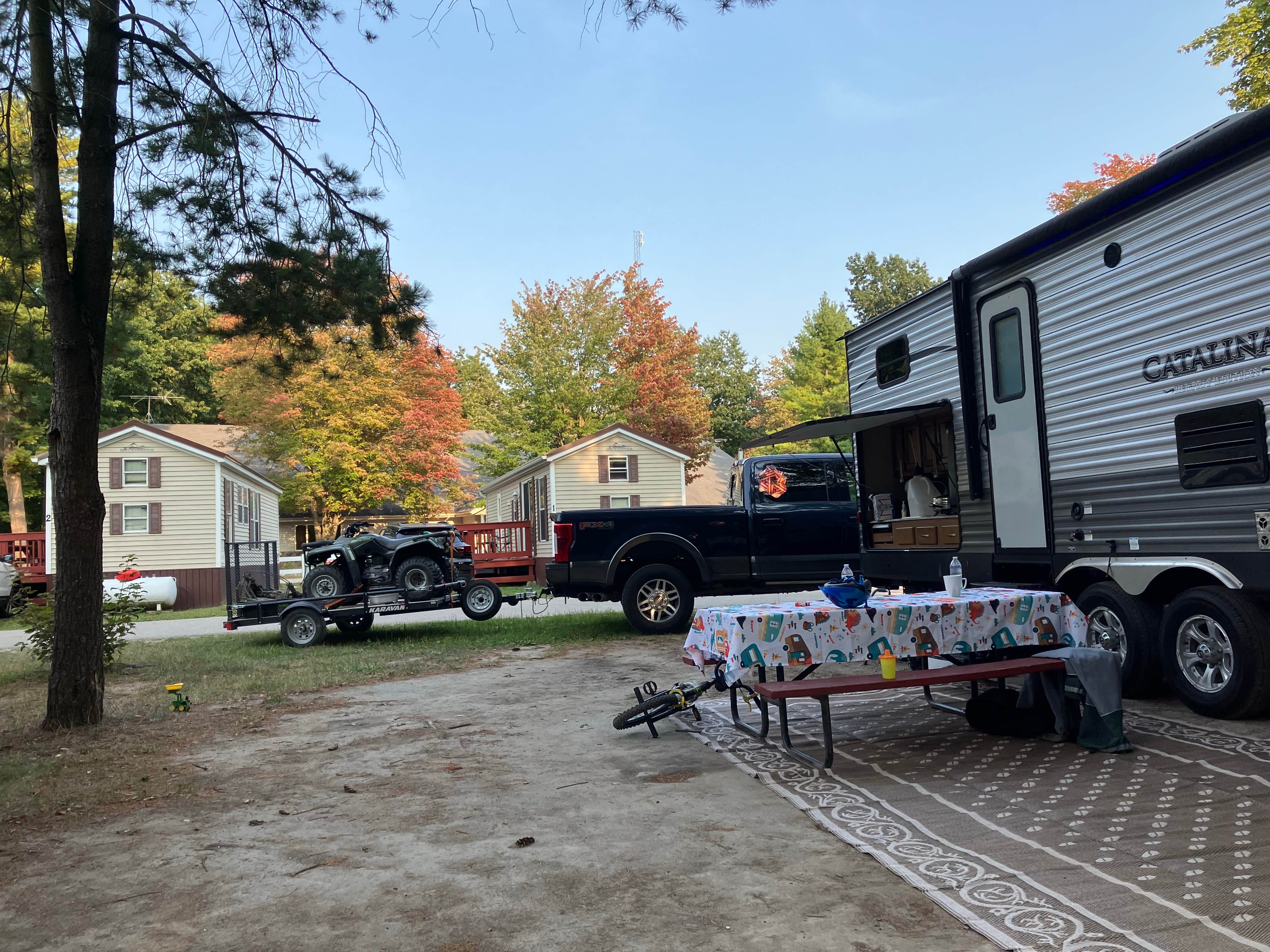 Chad H.'s photo of rv camping at Outdoor Adventures Saginaw Bay Resort near Rhodes, MI