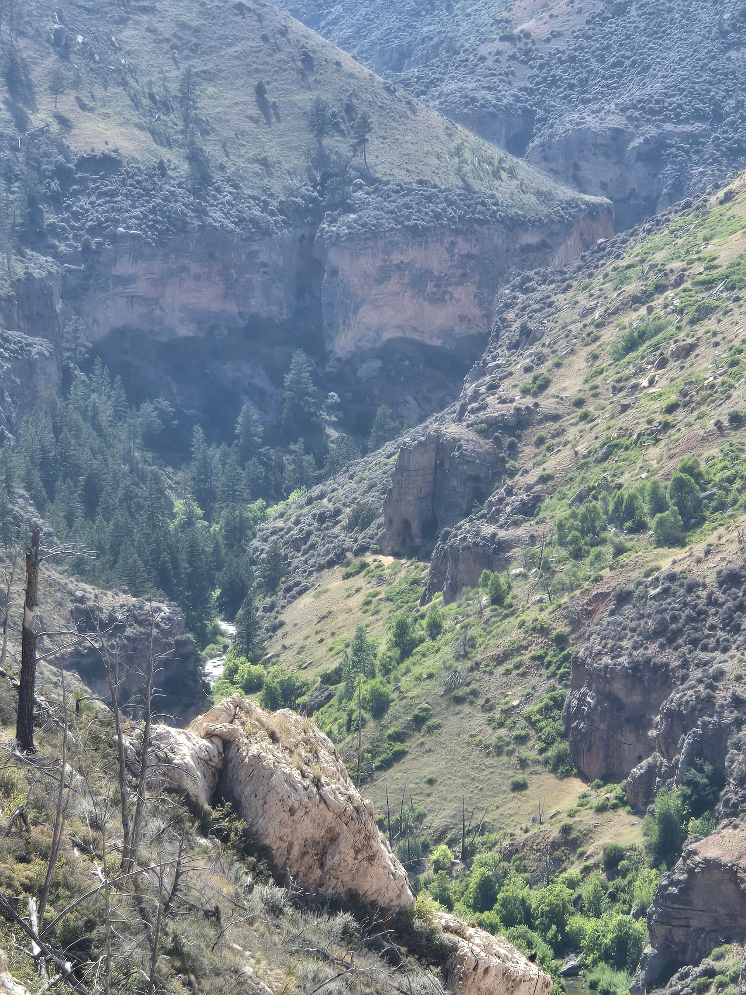 Camper-submitted photo at Outlaw Cave Campground near Lysite, WY