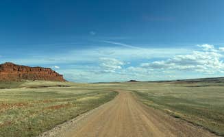 Mitch S.'s photo of a dispersed camping area at Outlaw Cave Campground near Lysite, WY
