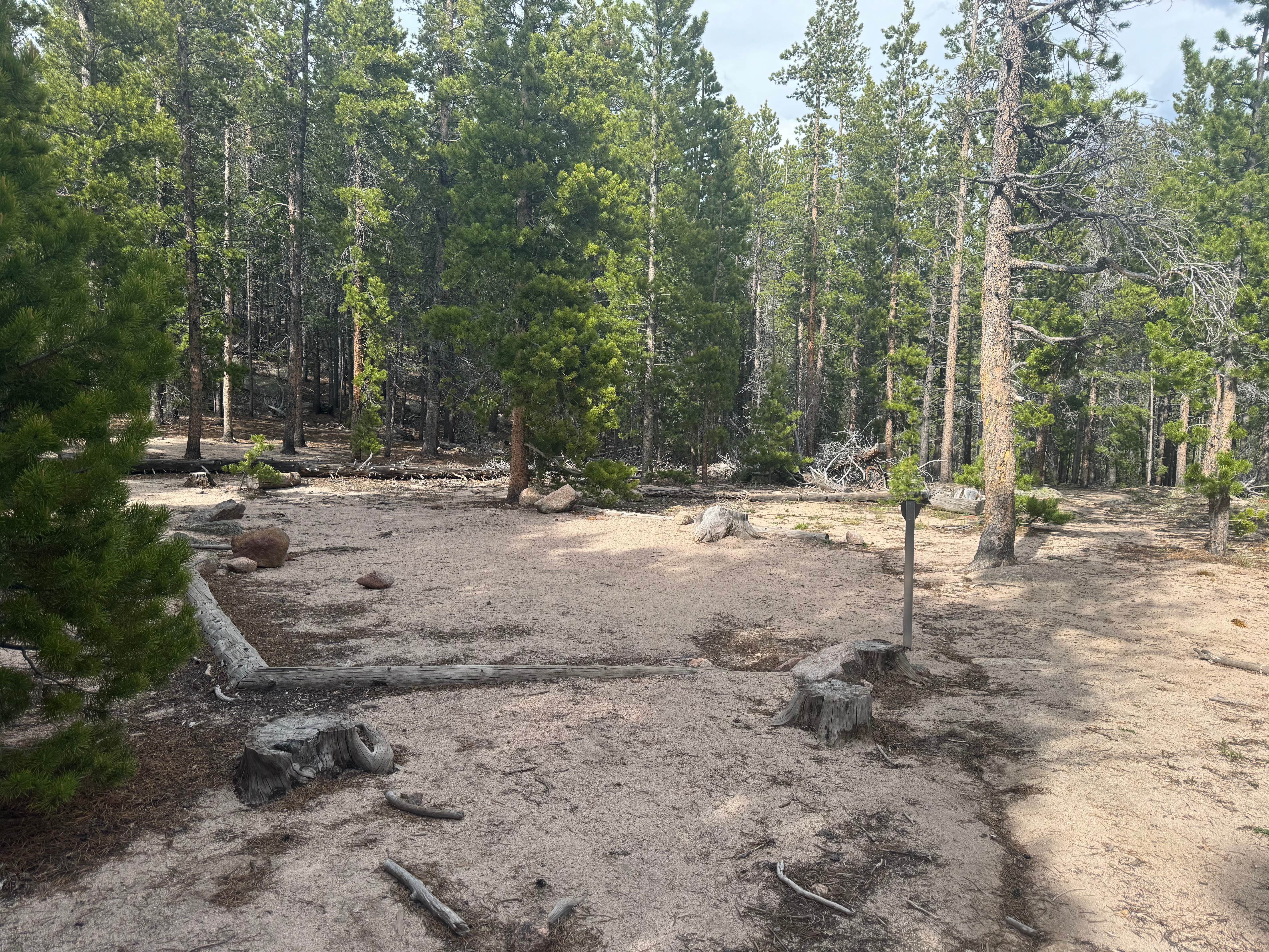 Camper submitted image from Over the Hill Backcountry Campsite — Rocky Mountain National Park - 1