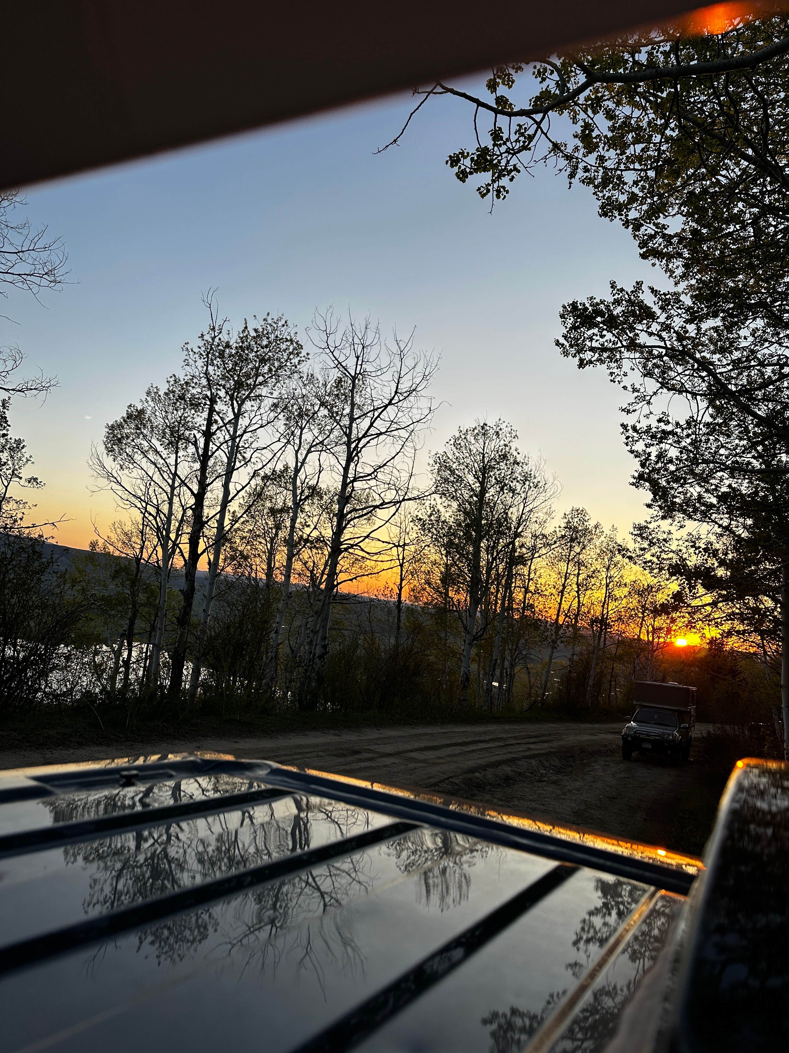 Erika L.'s photo of a dispersed camping area at Dispersed Overlook off Hwy 40 near Coalmont, CO