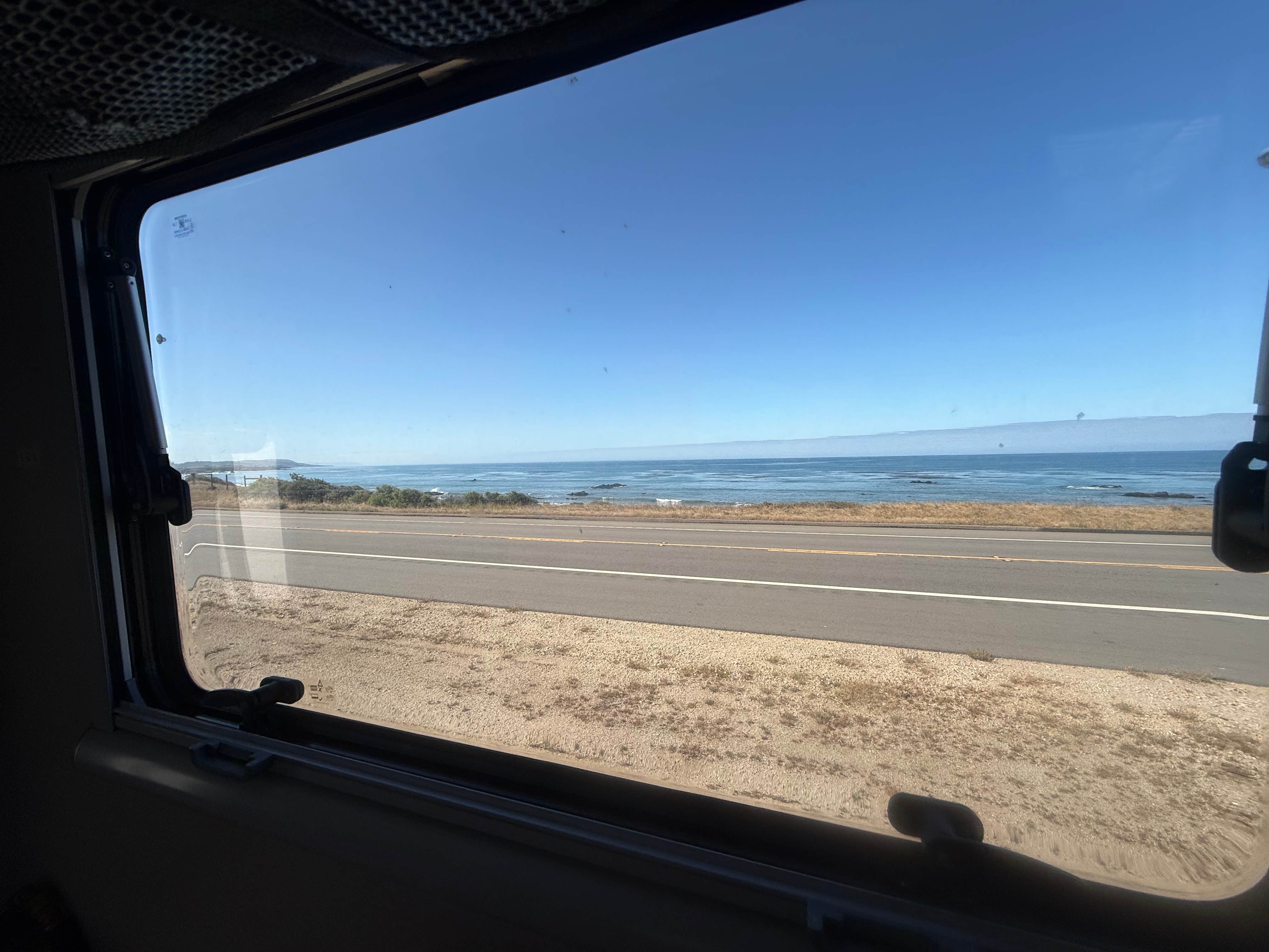 Camper-submitted photo at Overnight Parking Near Hearst Castle near San Simeon, CA