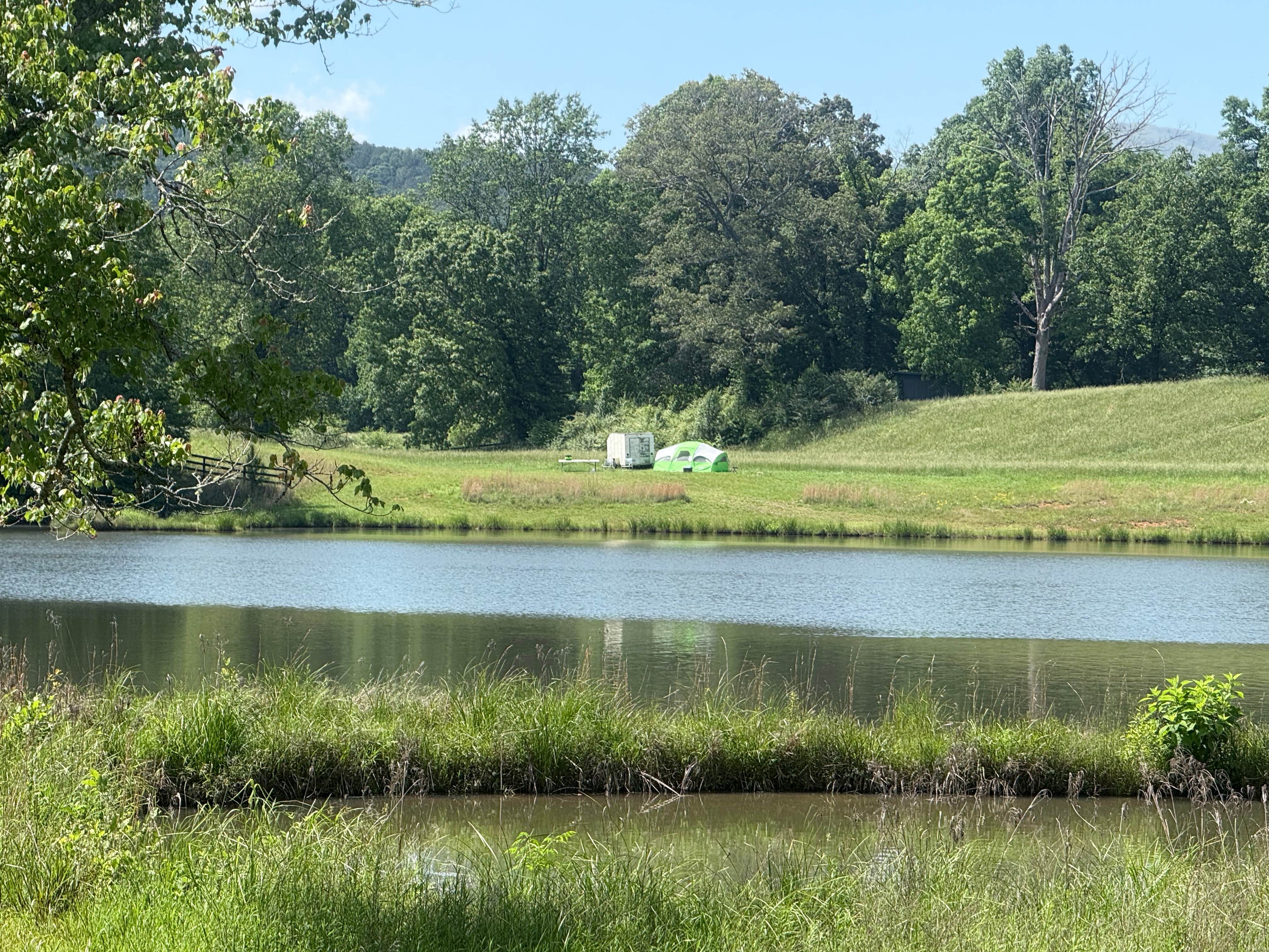 Kord S.'s photo of tent camping at Owls Retreat Campground near Sautee Nacoochee, GA