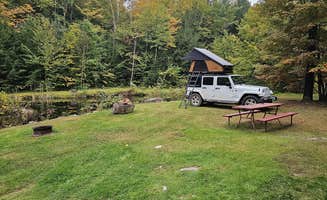 David G.'s photo of a cabin at Oxbow Campground near New London, NH