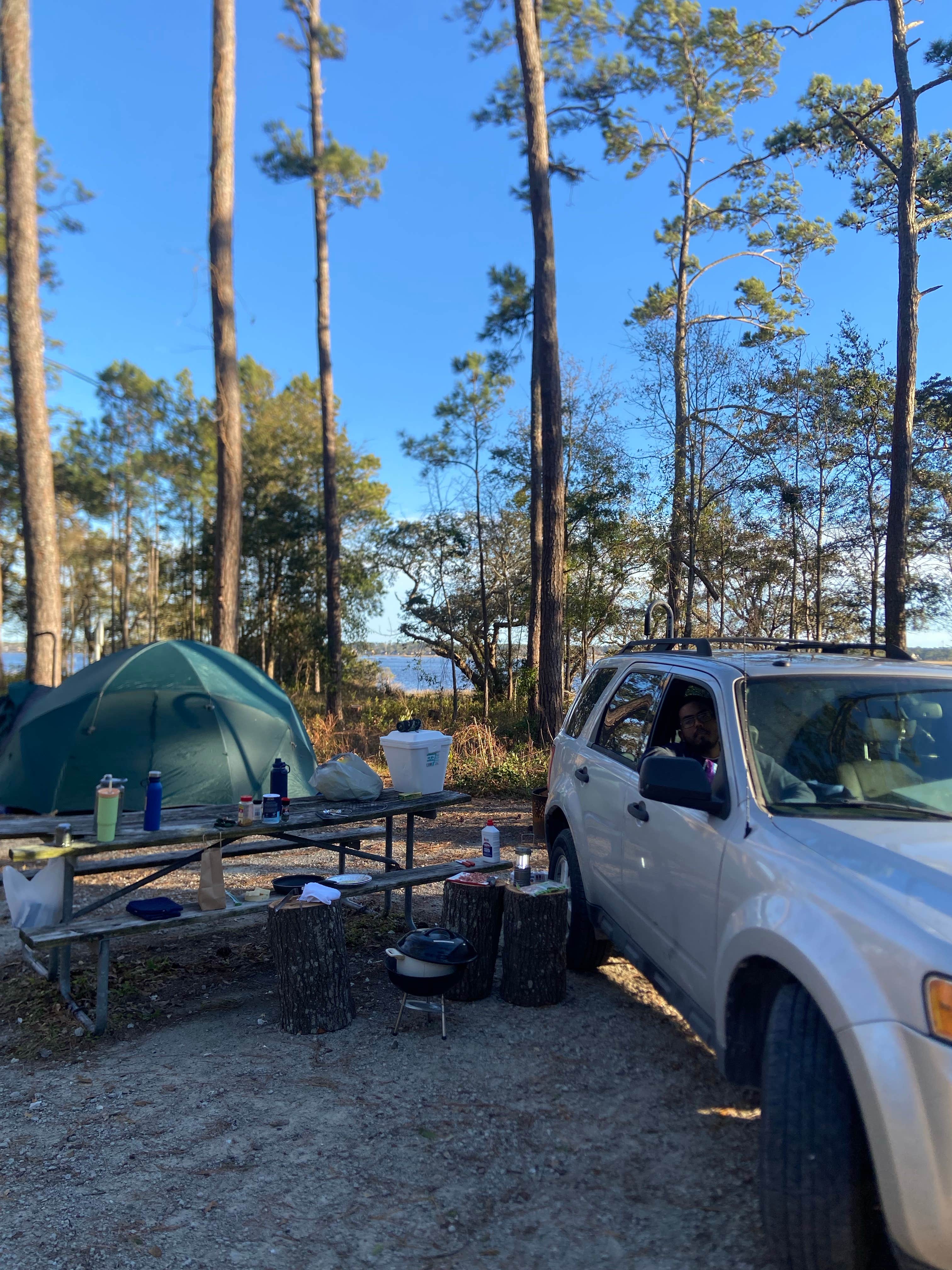 Youssef S.'s photo at Croatan National Forest Oyster Point Campground near Newport, NC