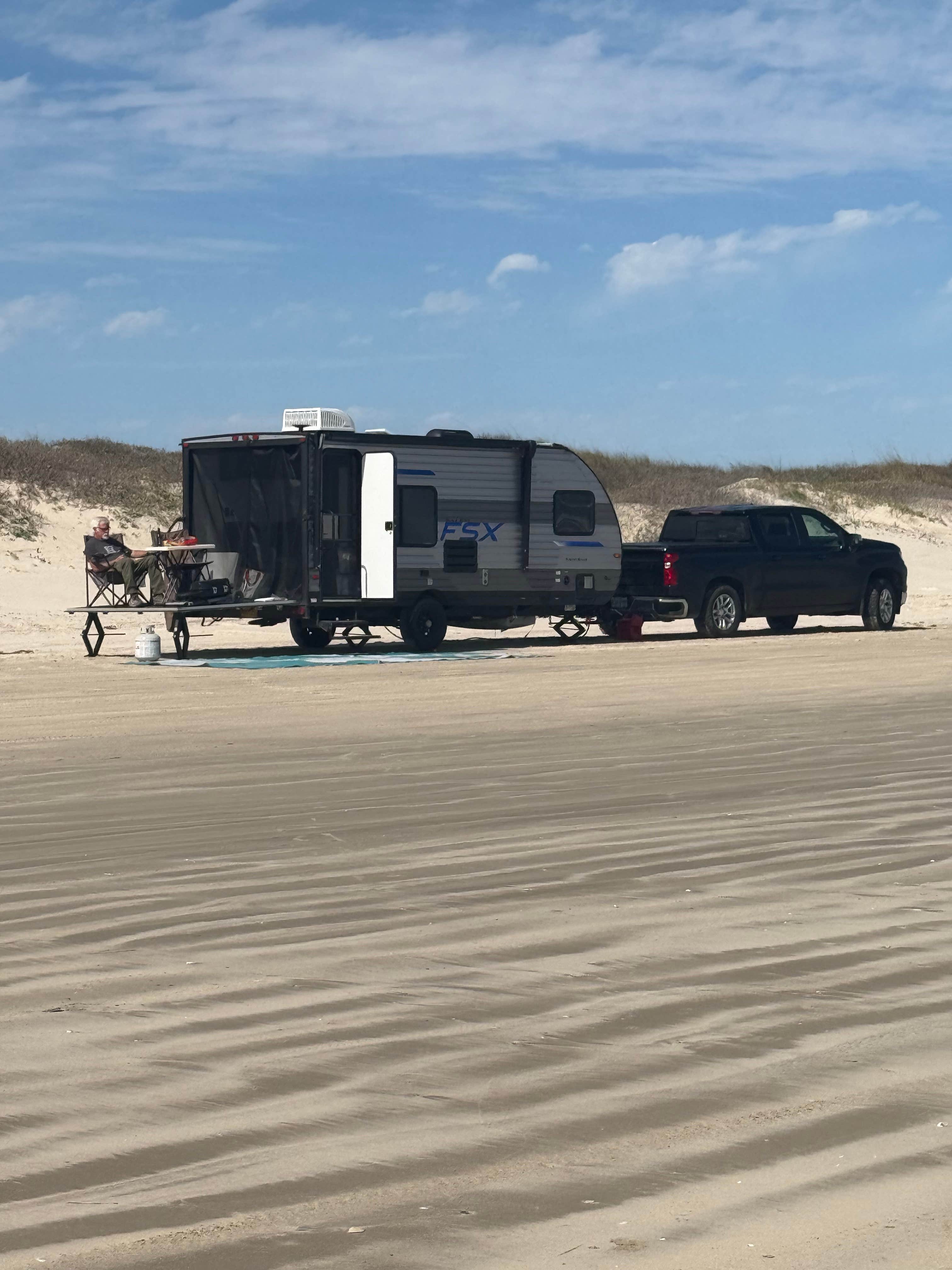 Camper-submitted photo at Padre Island South Beach near Chapman Ranch, TX