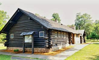 Tori K.'s photo of a cabin at Paint Rock Springs Campground — St. Croix State Park near Cambridge, MN