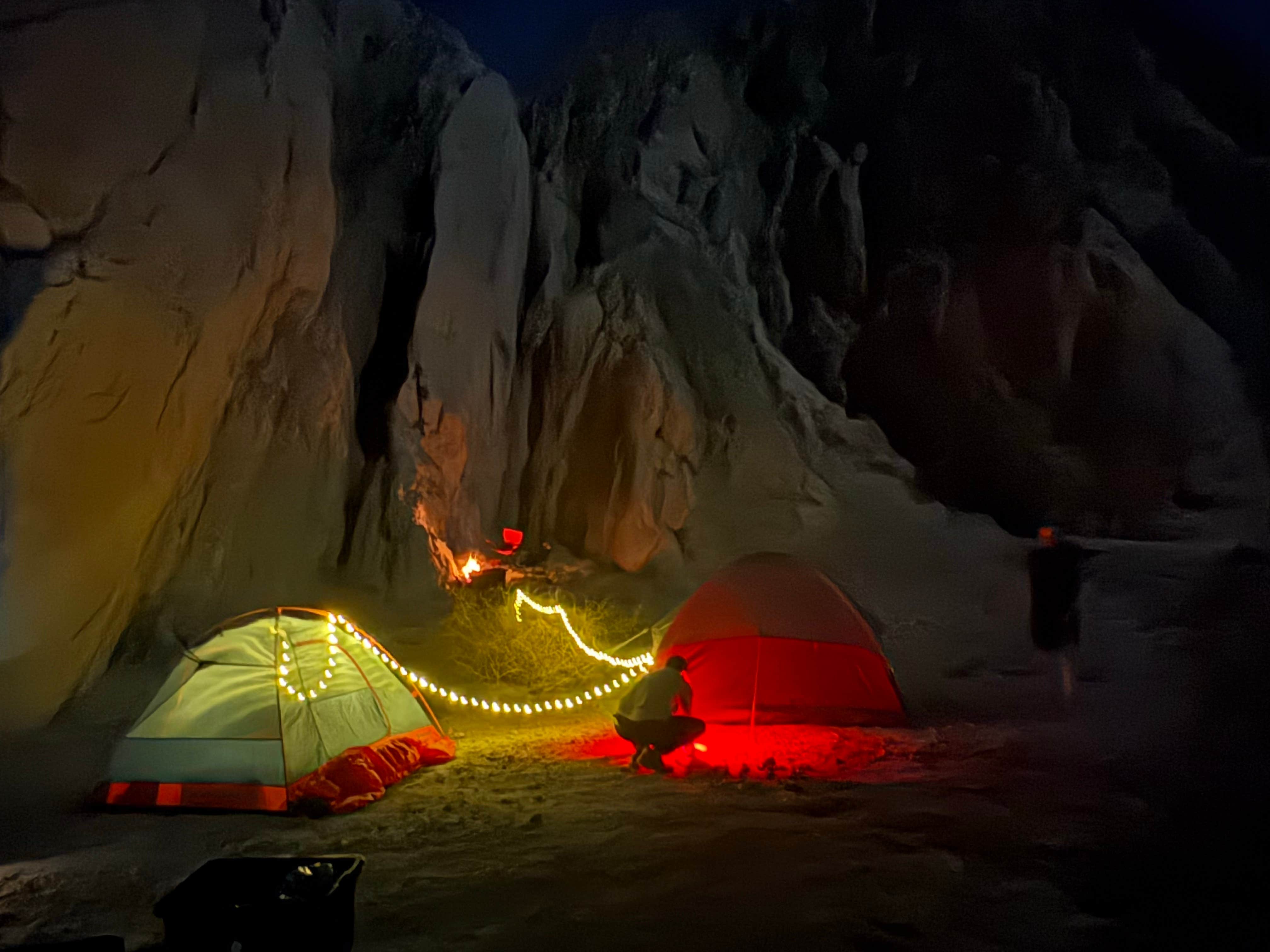 Camper-submitted photo at Painted Canyon near Thermal, CA