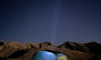 Camping near Joshua Tree South - BLM Dispersed: Painted Canyon, Mecca, California