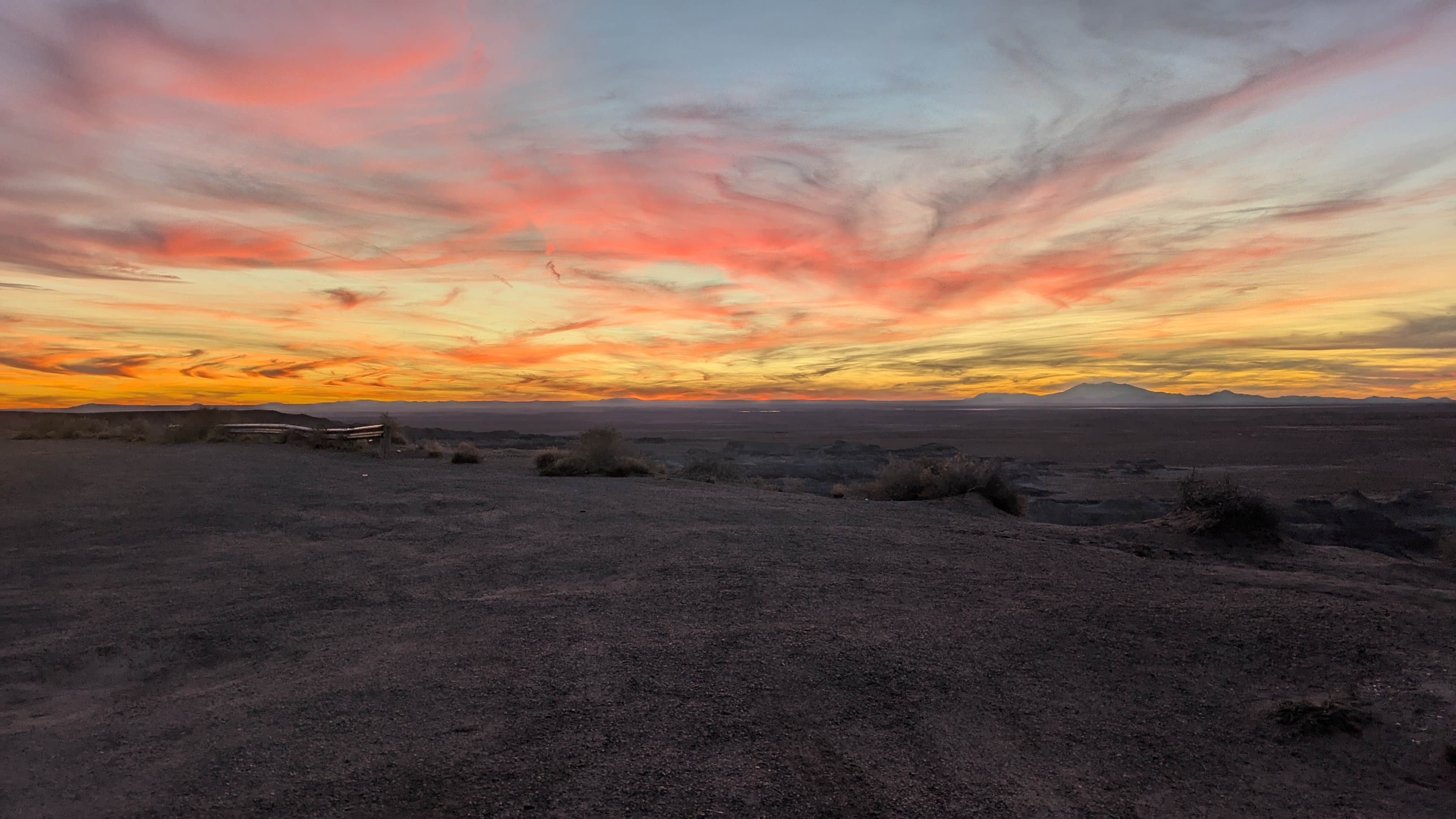 Camper-submitted photo at Painted Desert Rim Drive Dispersed Pulloff near Winslow, AZ