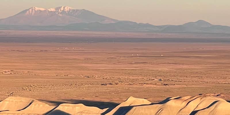 Camper submitted image from Painted Desert Rim Drive Dispersed Pulloff