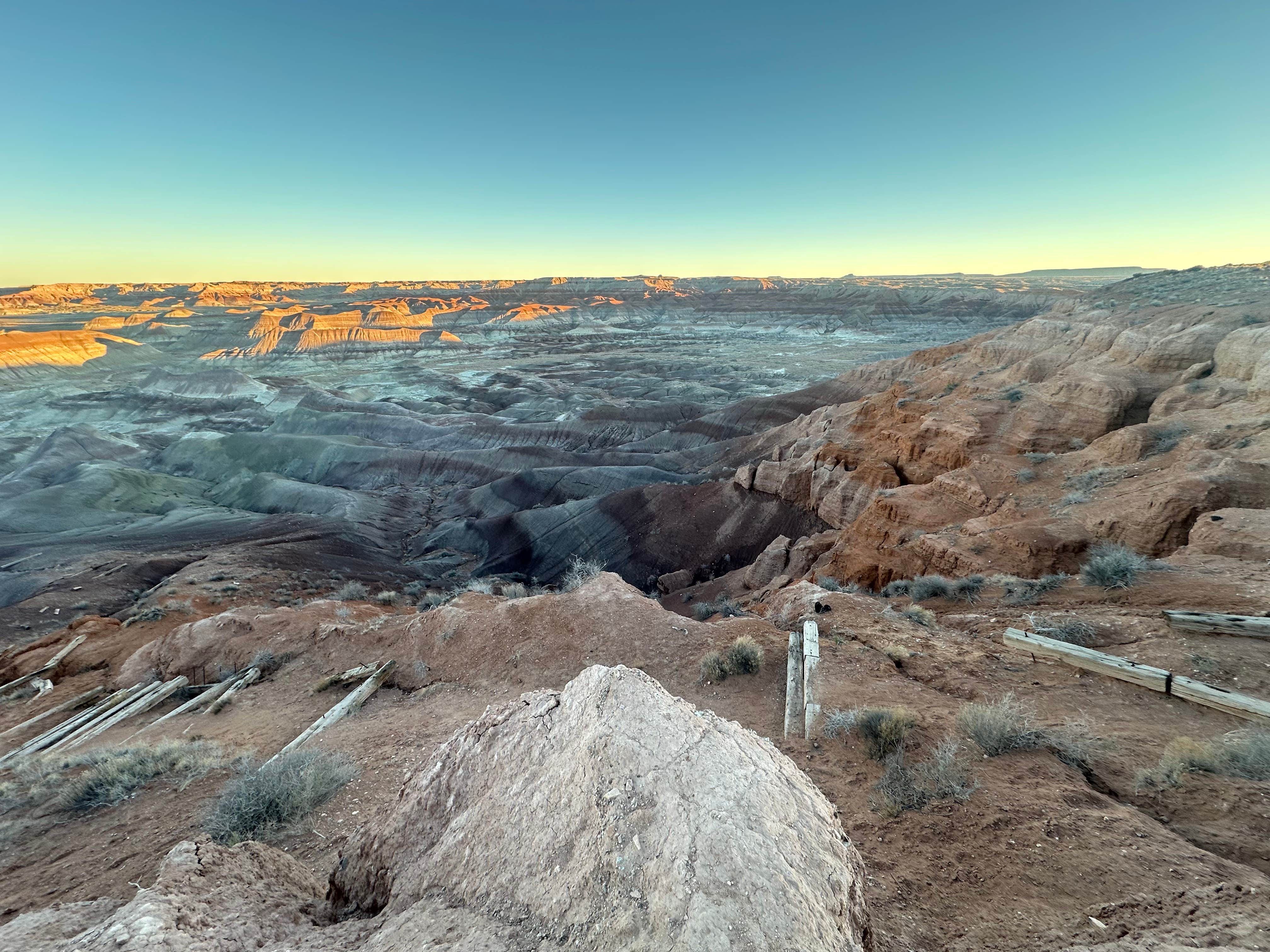 Camping near Dreamcatcher RV Park: Painted Desert Rim Drive Dispersed Pulloff, Winslow, Arizona