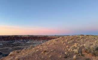 Steven G.'s photo of a dispersed camping area at Painted Desert Rim Drive Dispersed Pulloff near Leupp, AZ