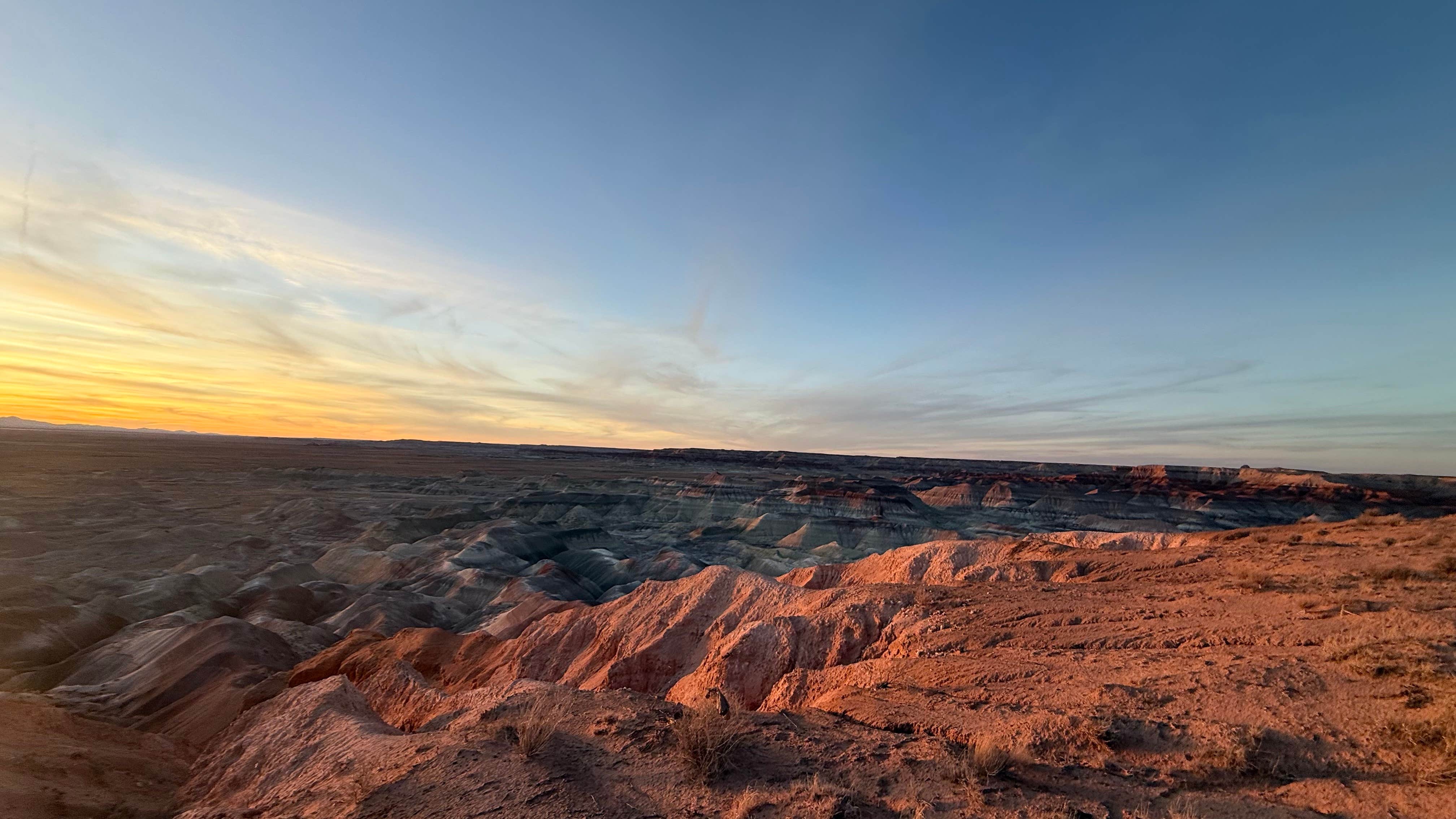 Camper-submitted photo at Painted Desert Rim Drive Dispersed Pulloff near Leupp, AZ