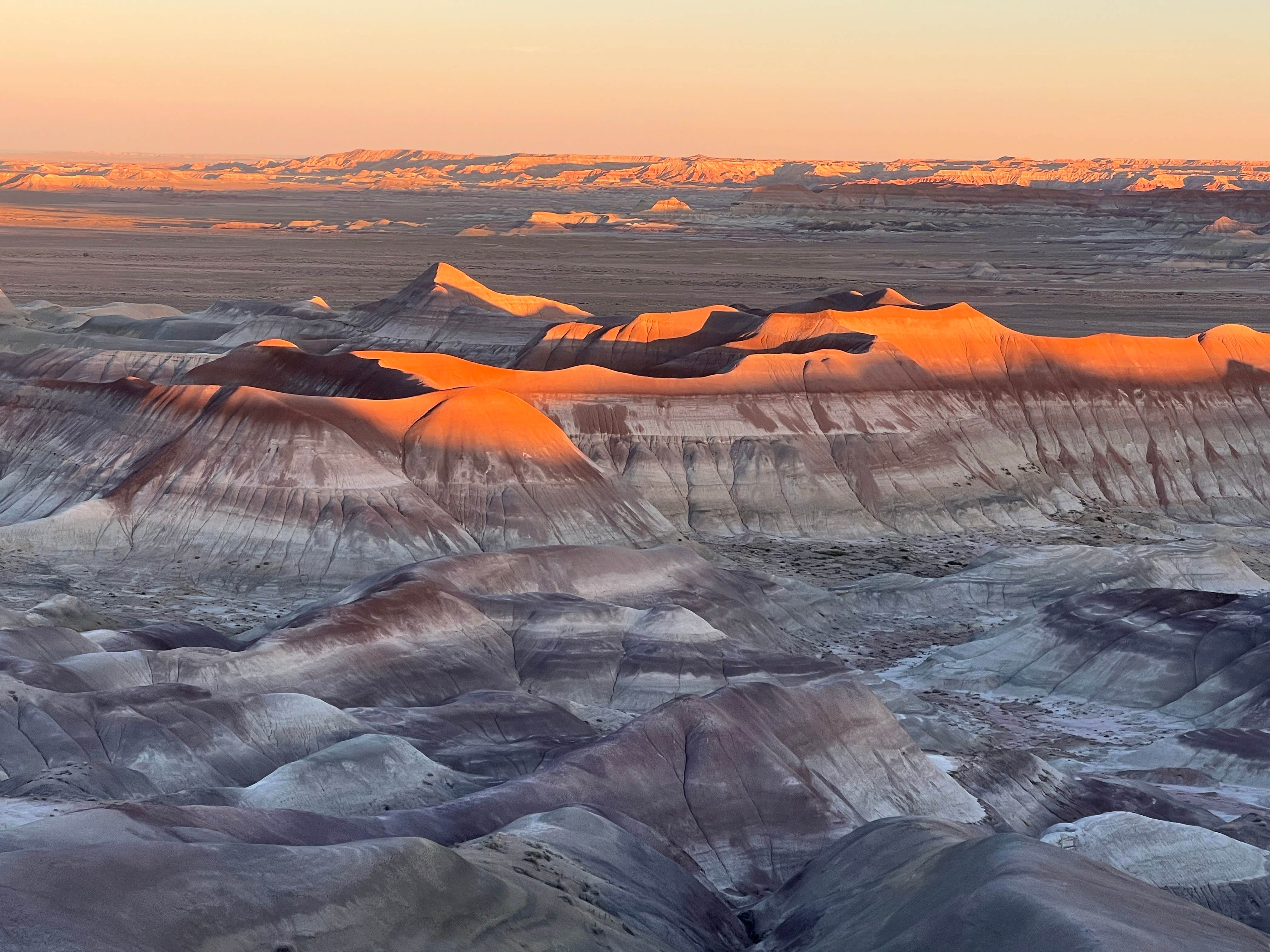 Camper-submitted photo at Painted Desert Rim Drive Dispersed Pulloff near Winslow, AZ