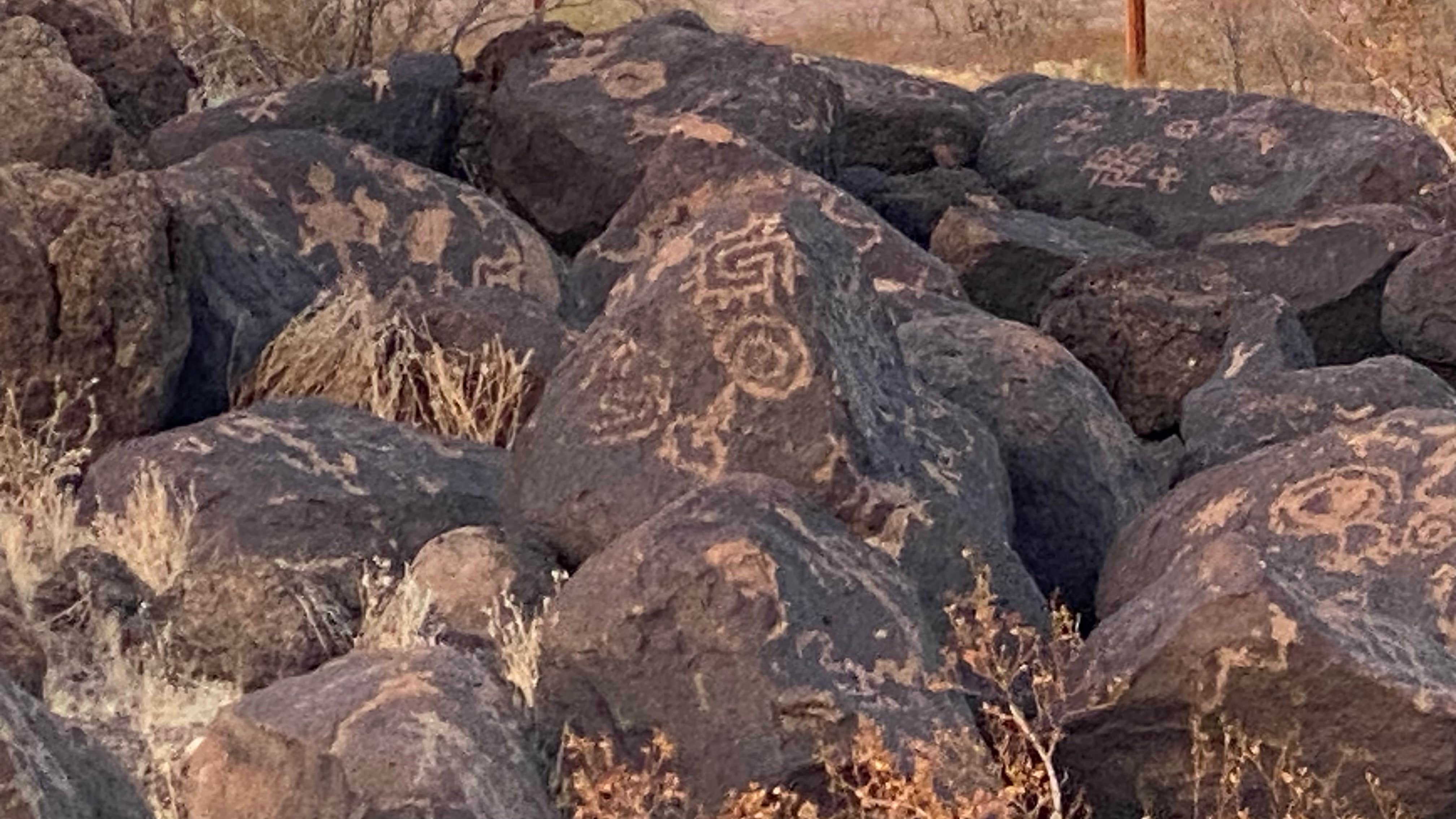Camper-submitted photo at Painted Rock Petroglyph Campground — Lower Sonoran Field Office near Dateland, AZ