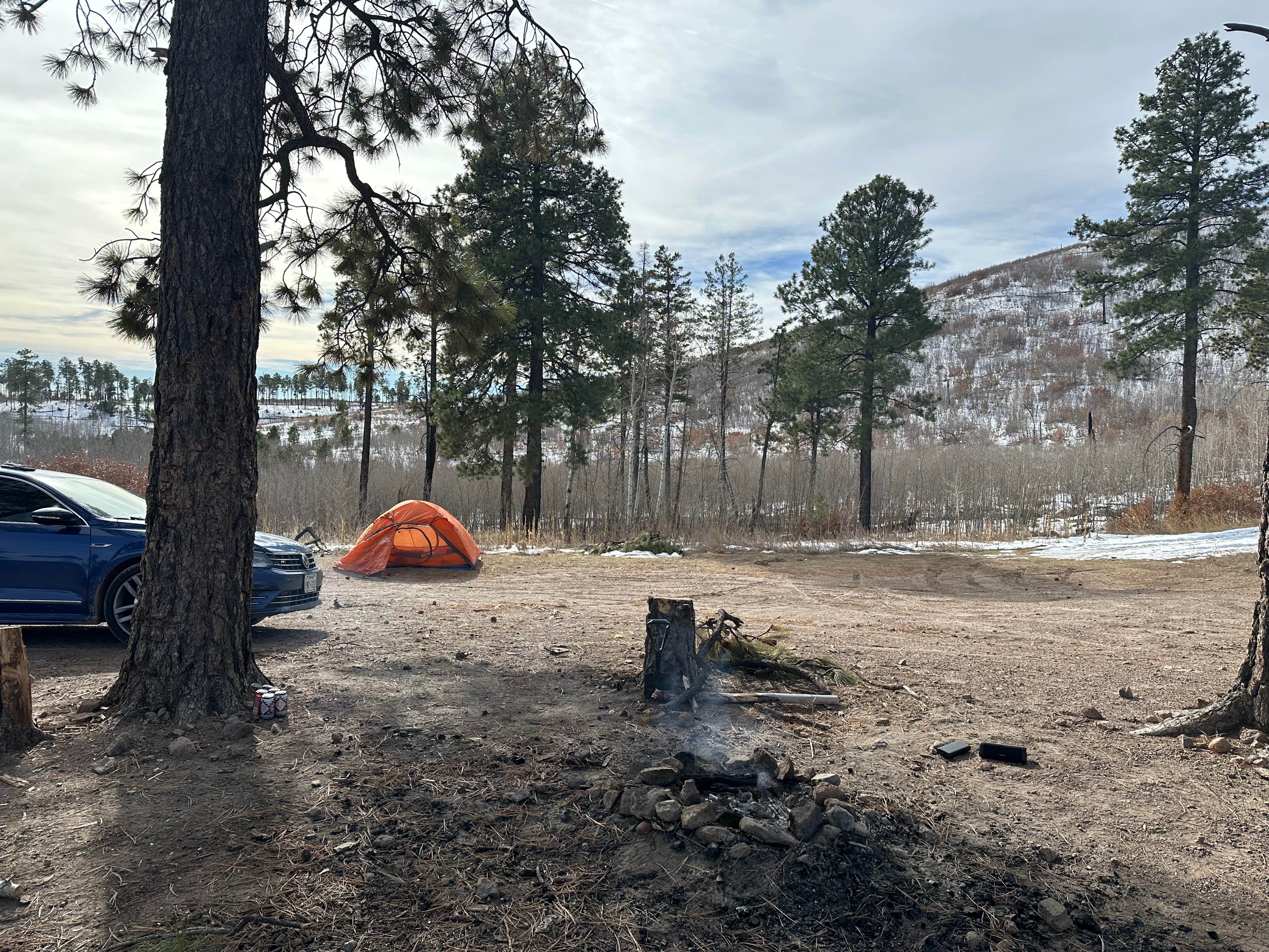Camper-submitted photo at Pajarito Springs (Dispersed) near White Rock, NM