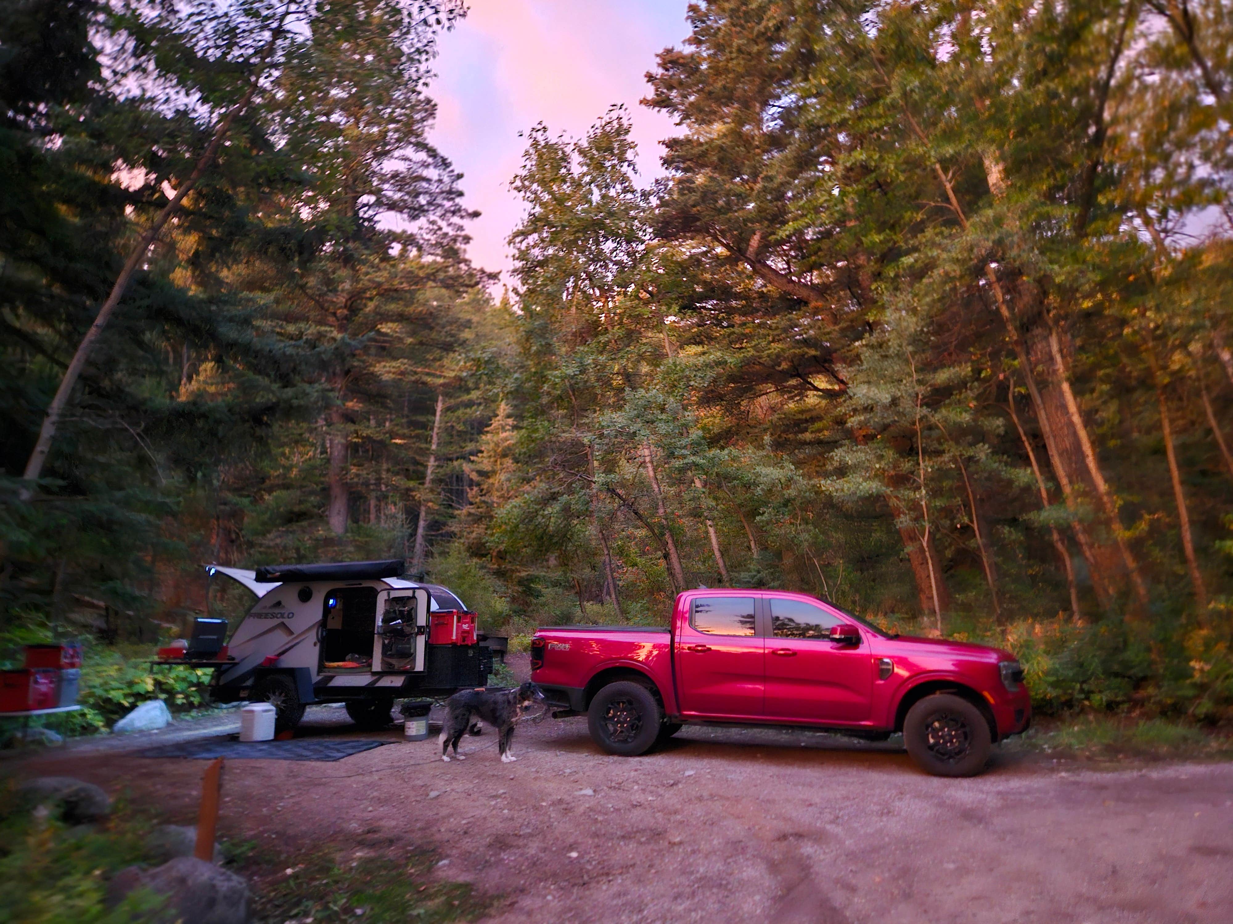 Camper-submitted photo at Palisades Campground — Custer Gallatin National Forest near Red Lodge, MT