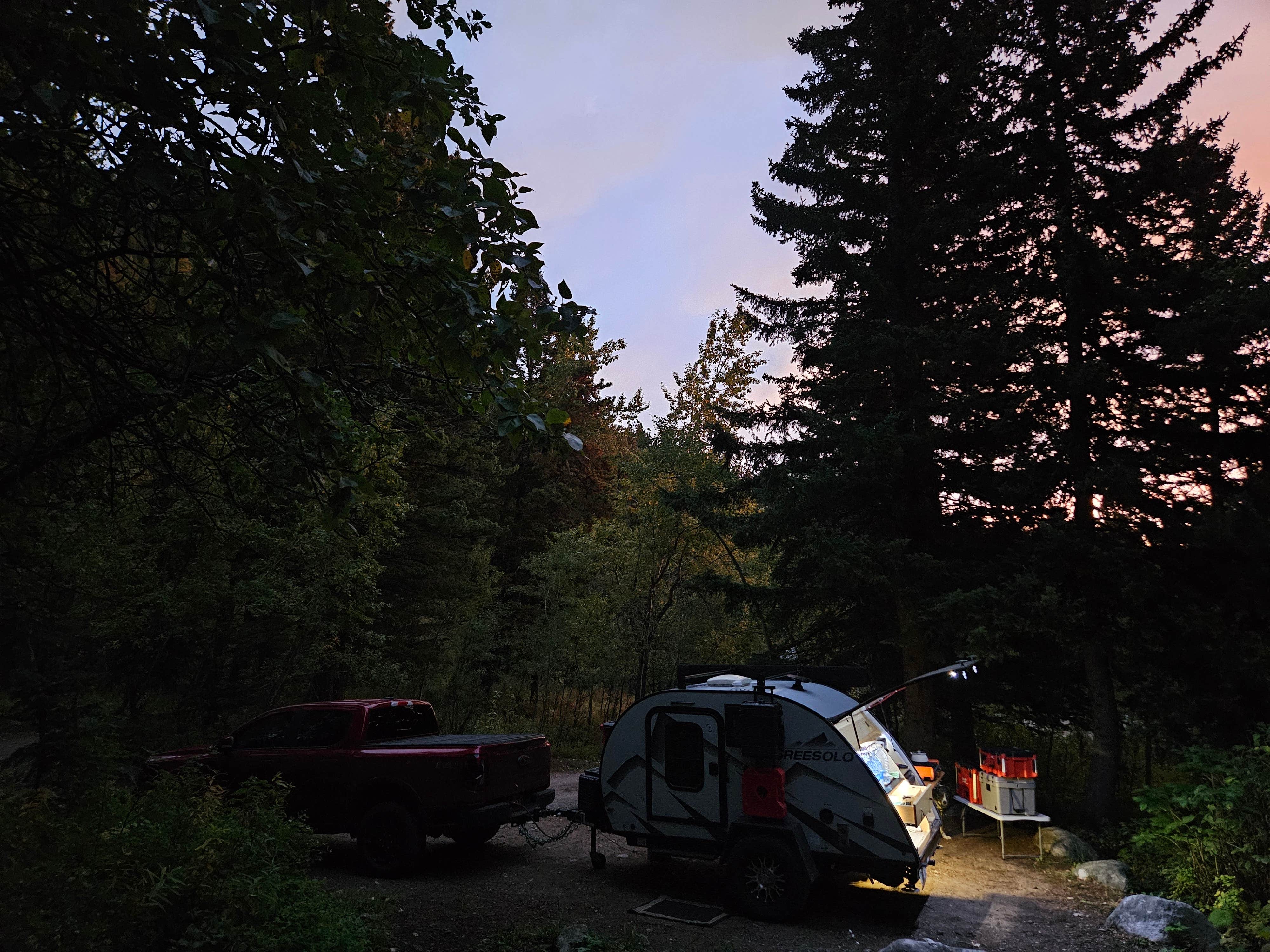 Camper submitted image from Palisades Campground — Custer Gallatin National Forest - 1