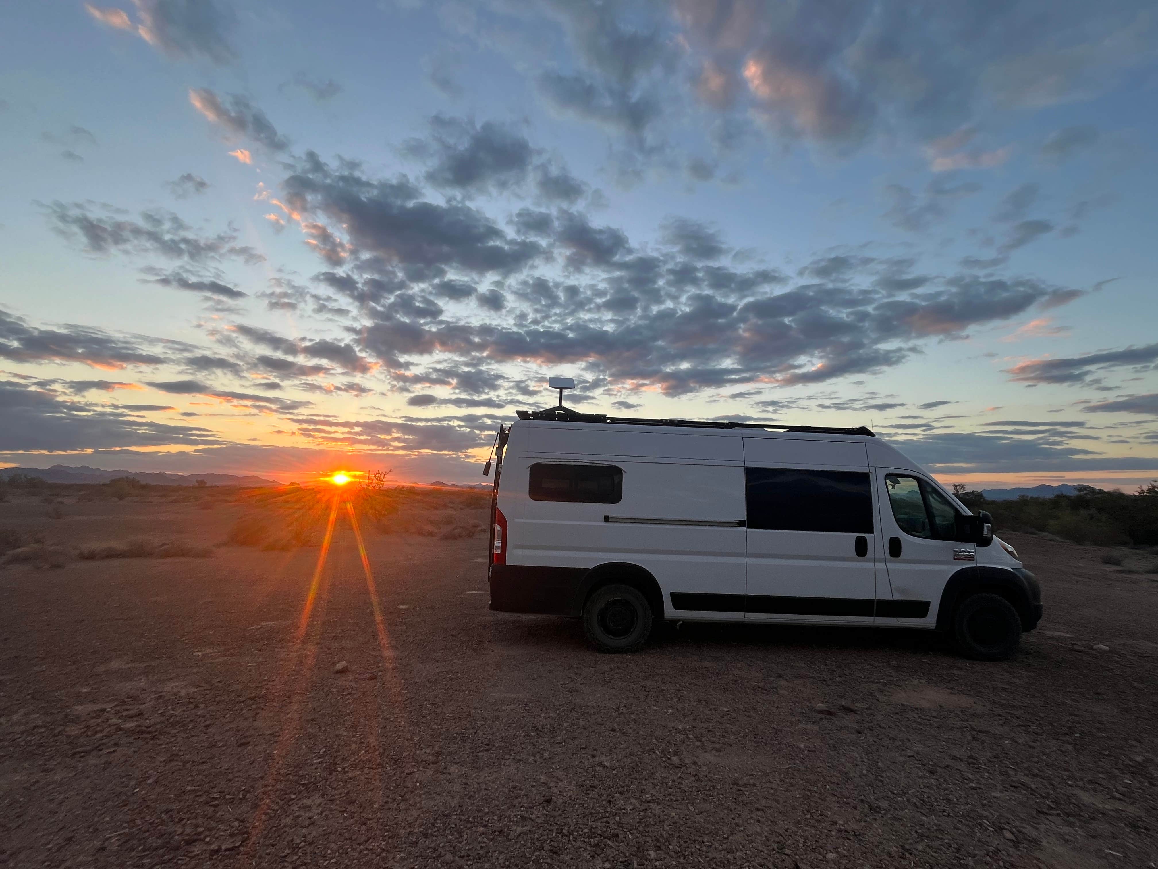 Sarah M.'s photo of a dispersed camping area at BLM Palm Canyon Road Dispersed near Palo Verde, CA
