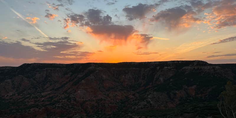 Camper submitted image from Palo Duro Canyon Lookout
