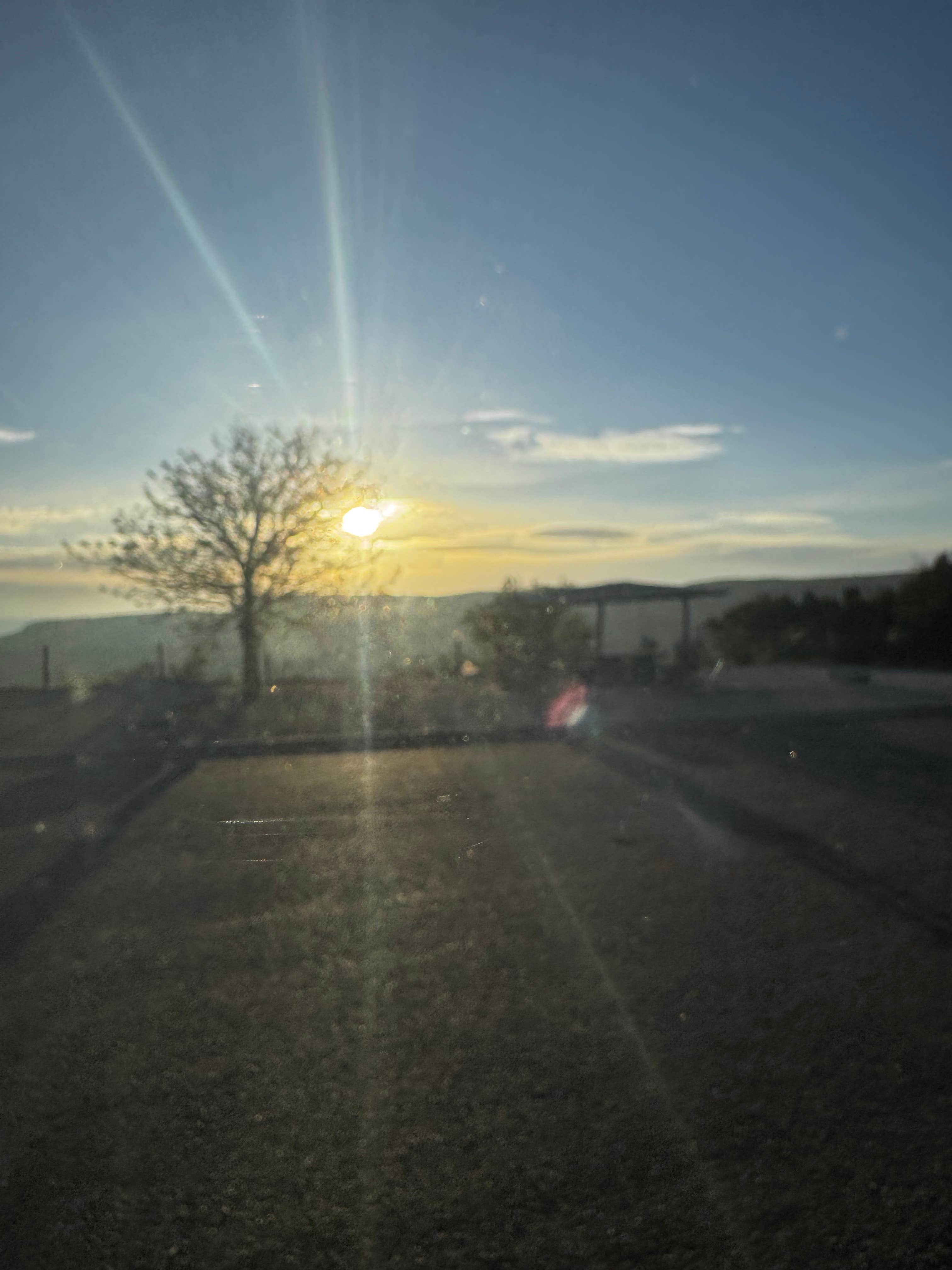Camper-submitted photo at Palo Duro Canyon Lookout near McClellan Creek National Grassland