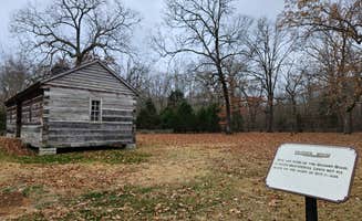 Angela B.'s photo of a cabin at Fortress Cliff Primitive — Palo Duro Canyon State Park near Amarillo, TX