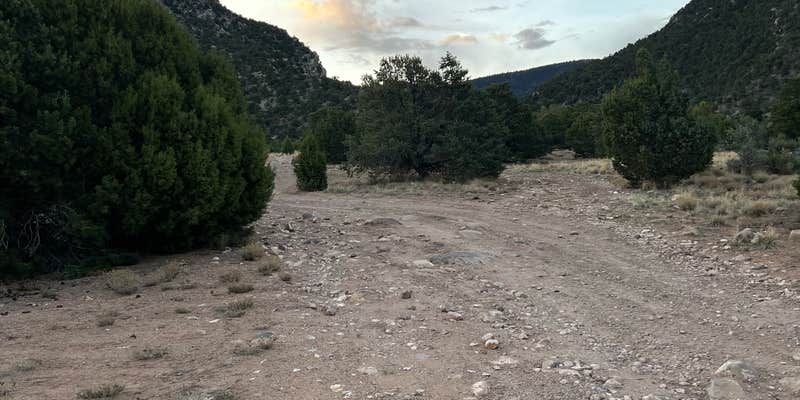 Camper submitted image from Panquitch Lake Cliffside Campsite