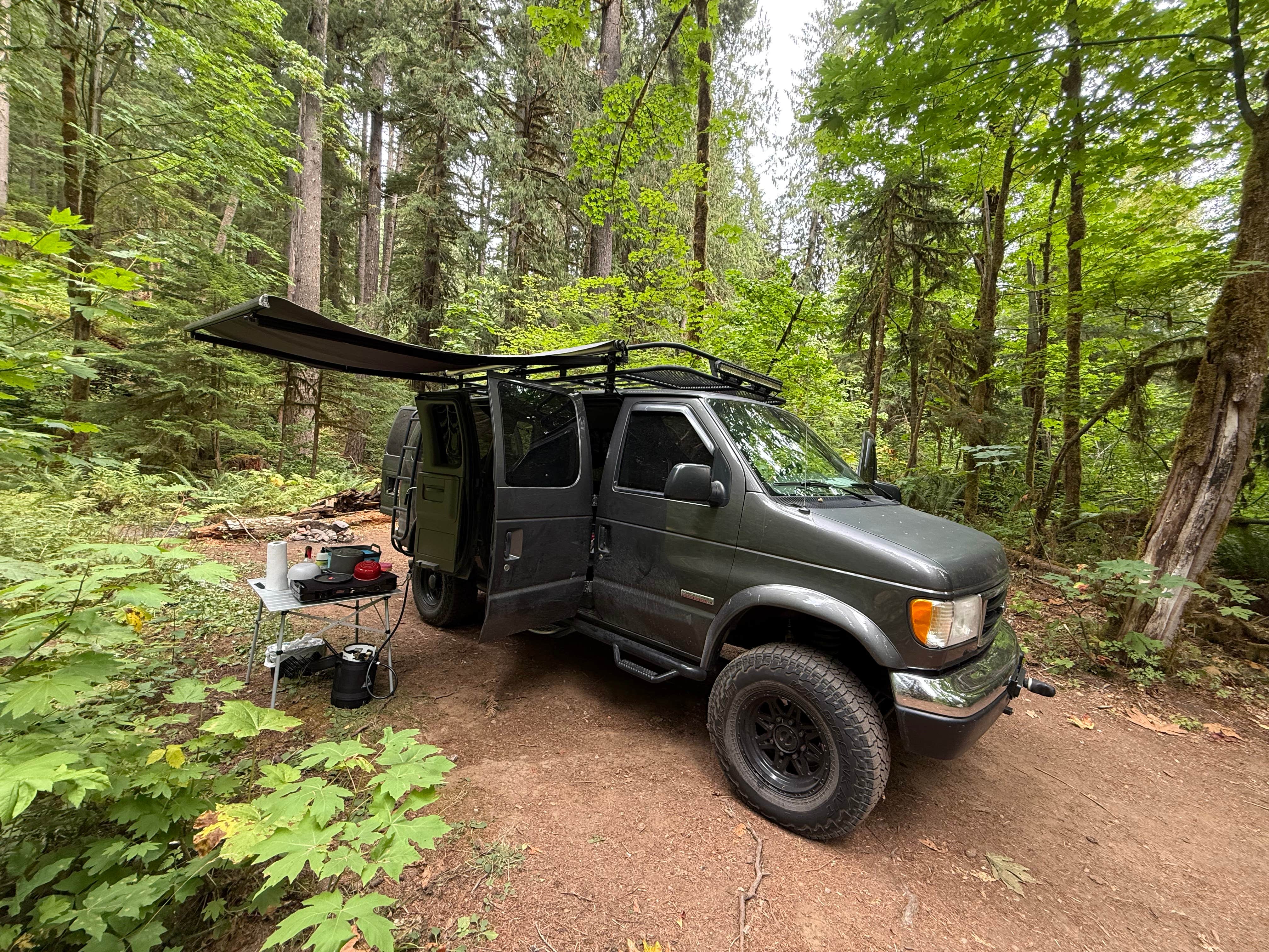 Camper-submitted photo at Panther Creek Creekside Camp near Corbett, OR