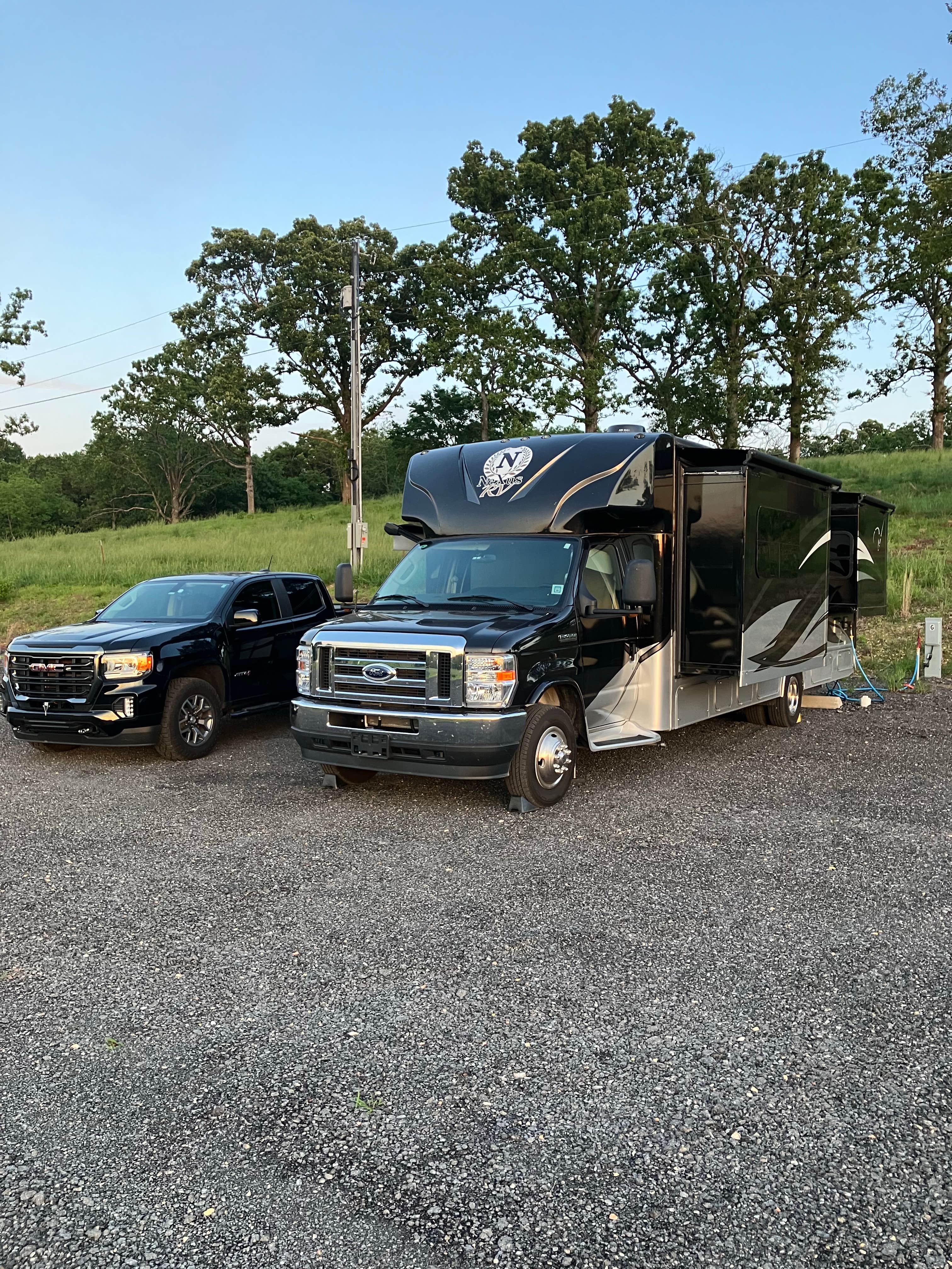 Camper-submitted photo at Pappy’s Riverside RV Park near Proctor, OK