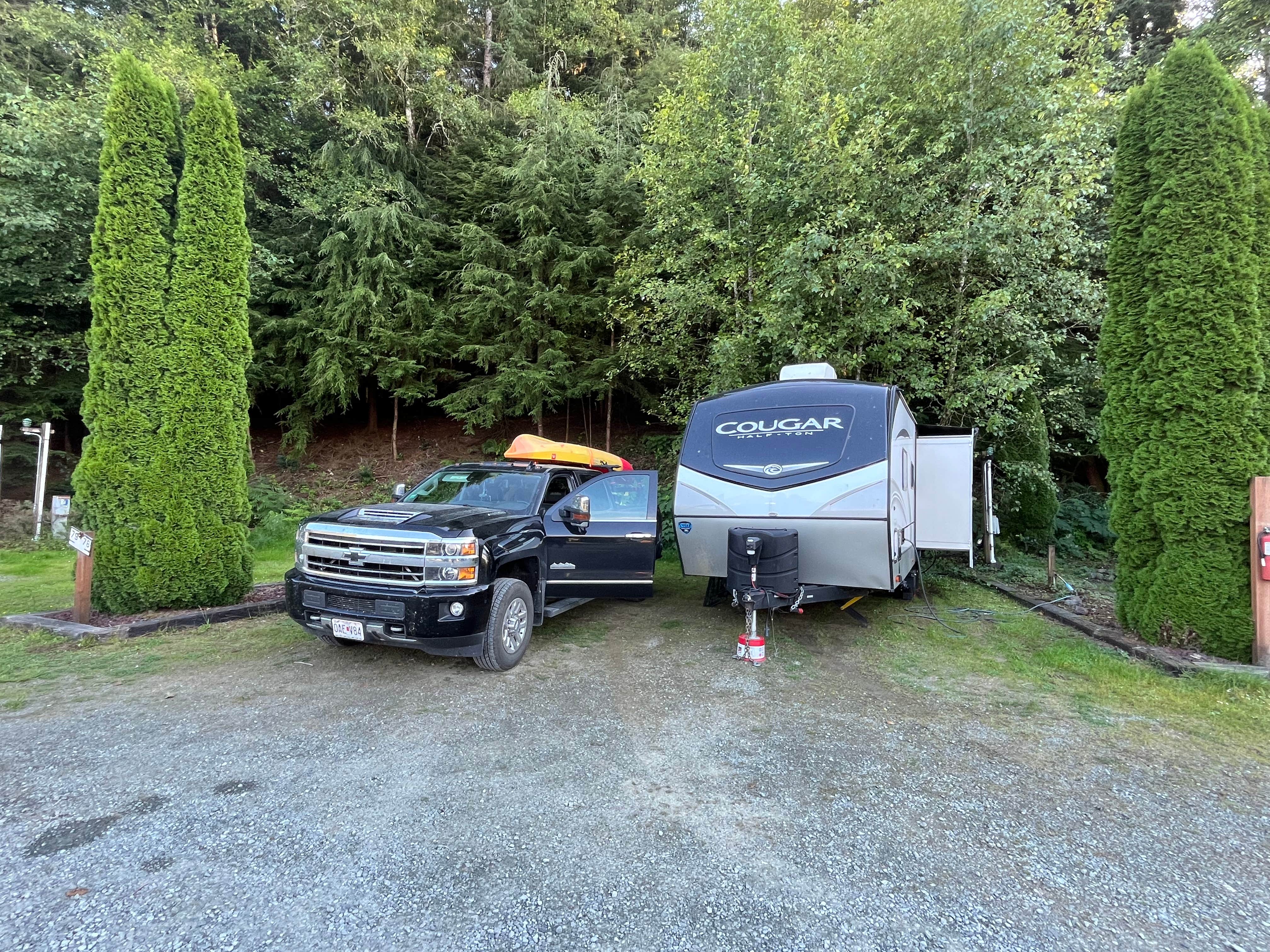 Camper-submitted photo at Paradise Cove RV Resort & Marina near Cannon Beach, OR