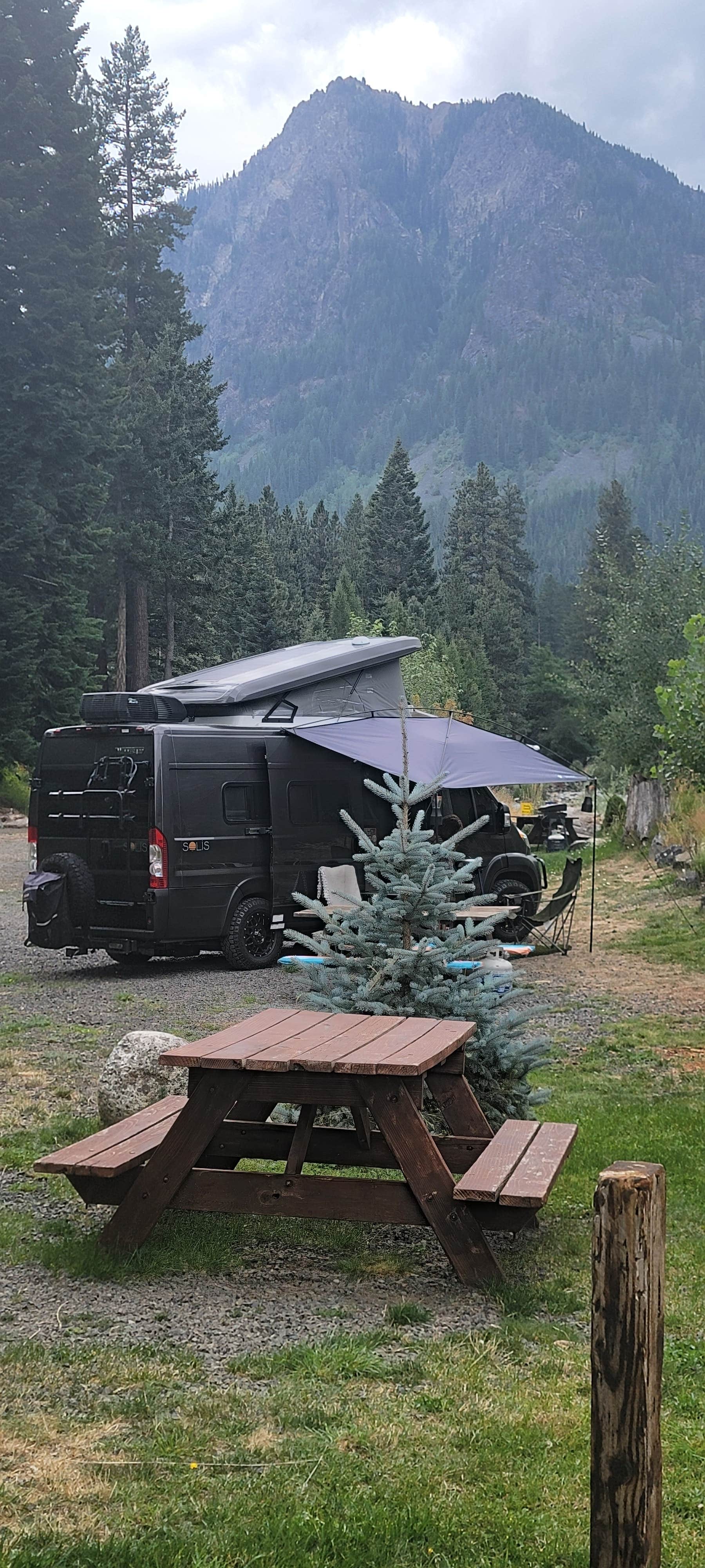 Camper-submitted photo at Park At The River near North Powder, OR