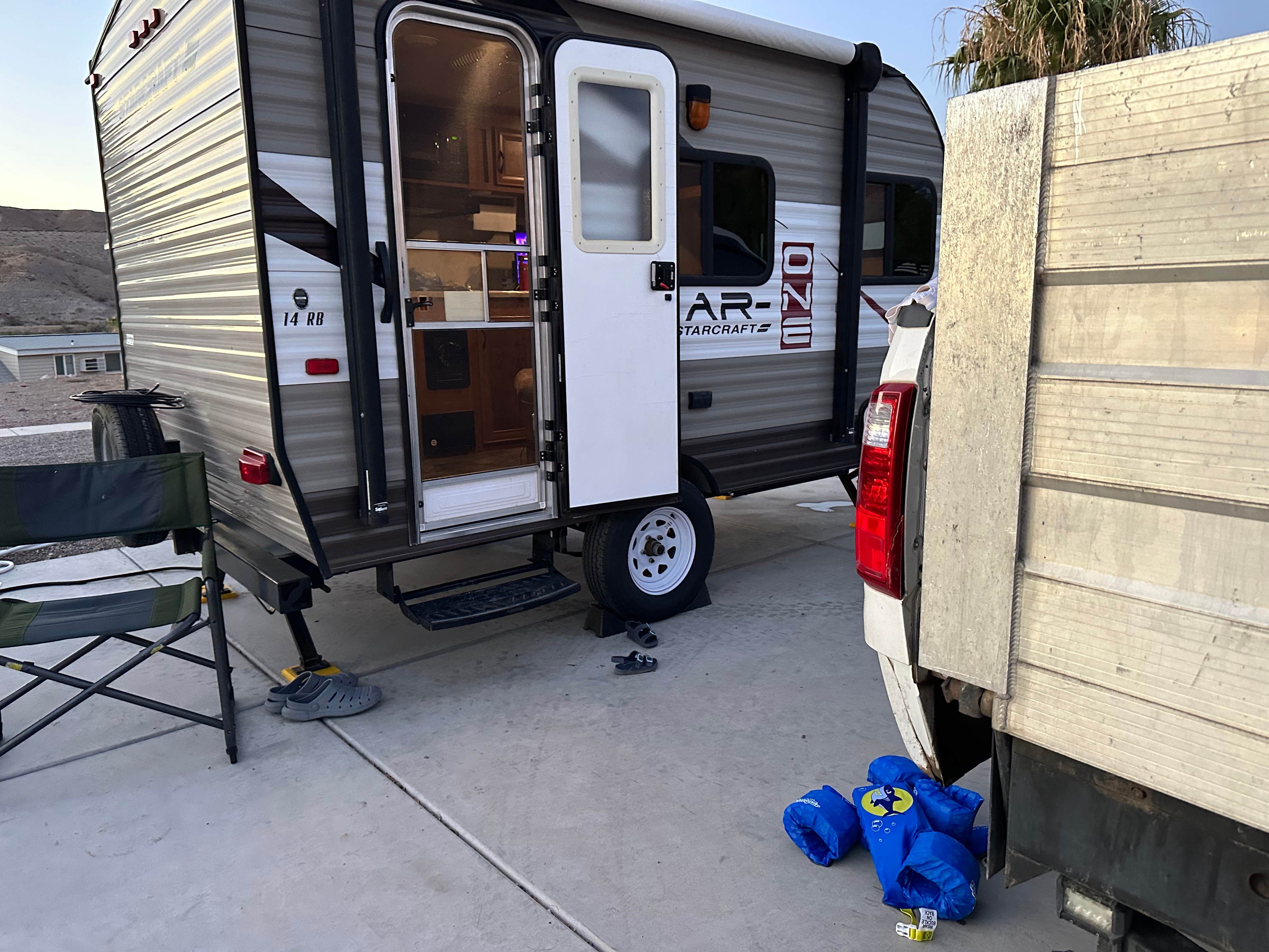 Christian S.'s photo of rv camping at Colorado River Oasis RV Park near Bullhead City, AZ