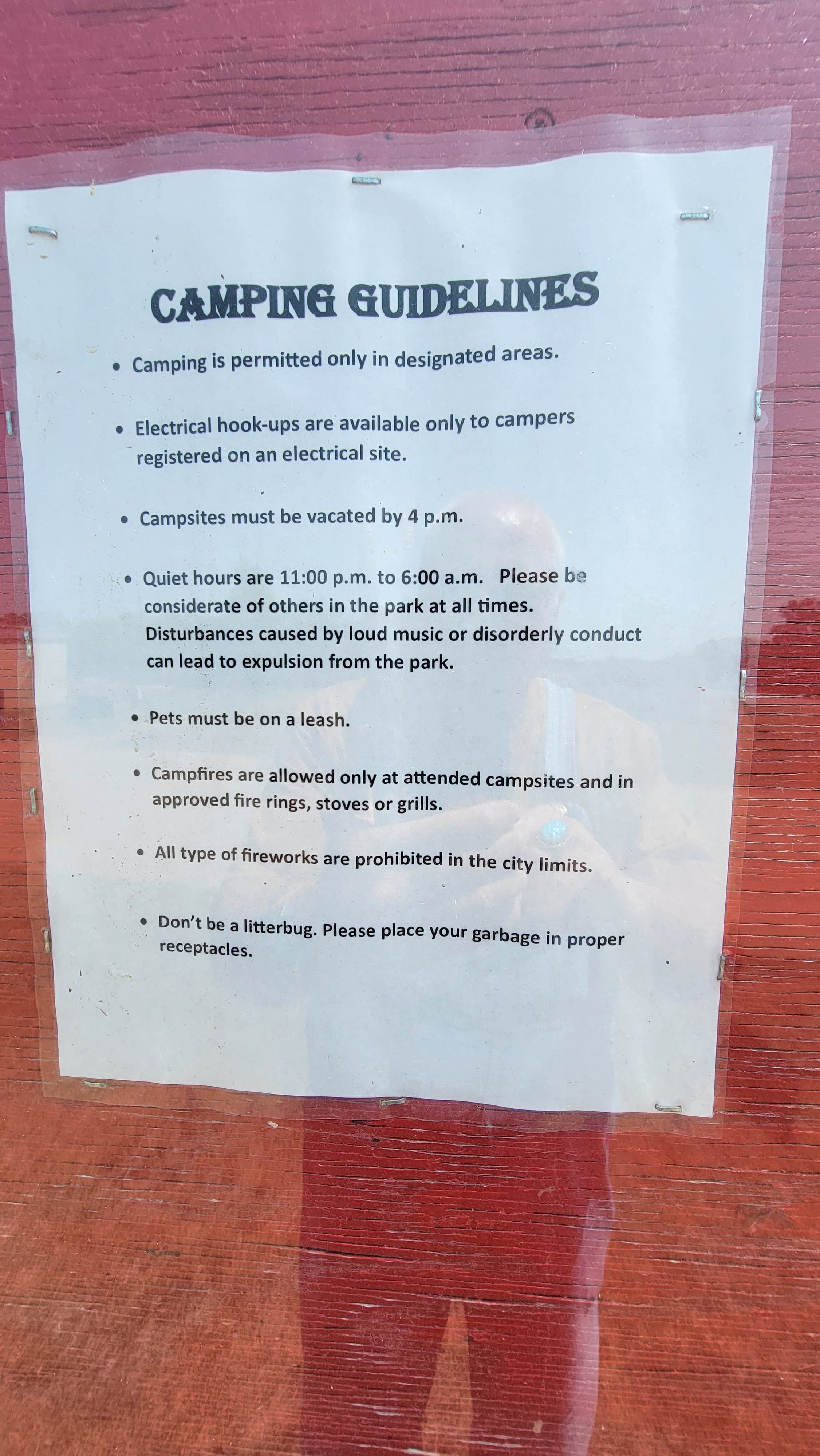 Camper-submitted photo at Parker RV Campground near Canistota, SD