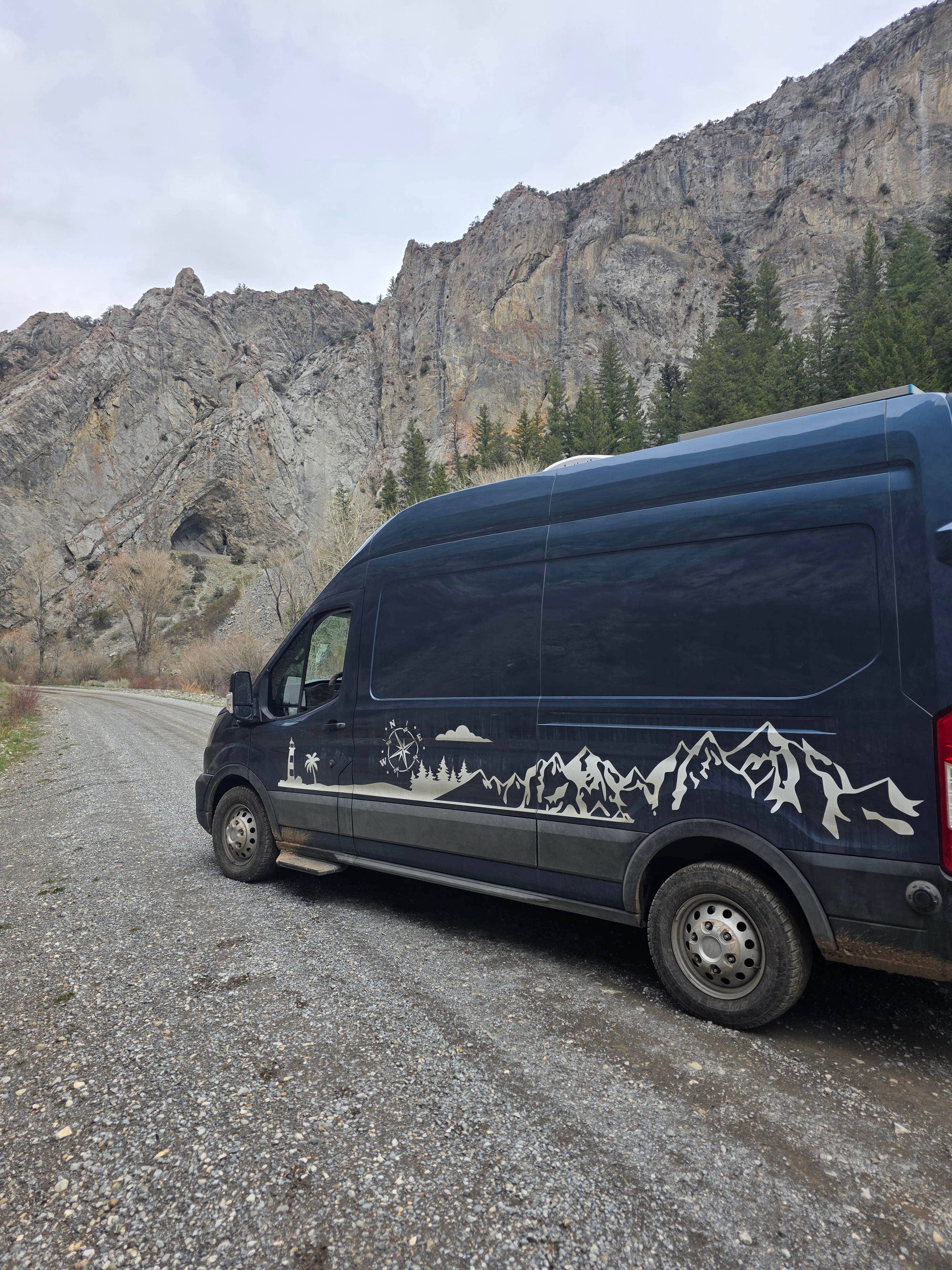 Trish T.'s photo of rv camping at Pass Creek Narrows Camping Area & Picnic Site near Mackay, ID
