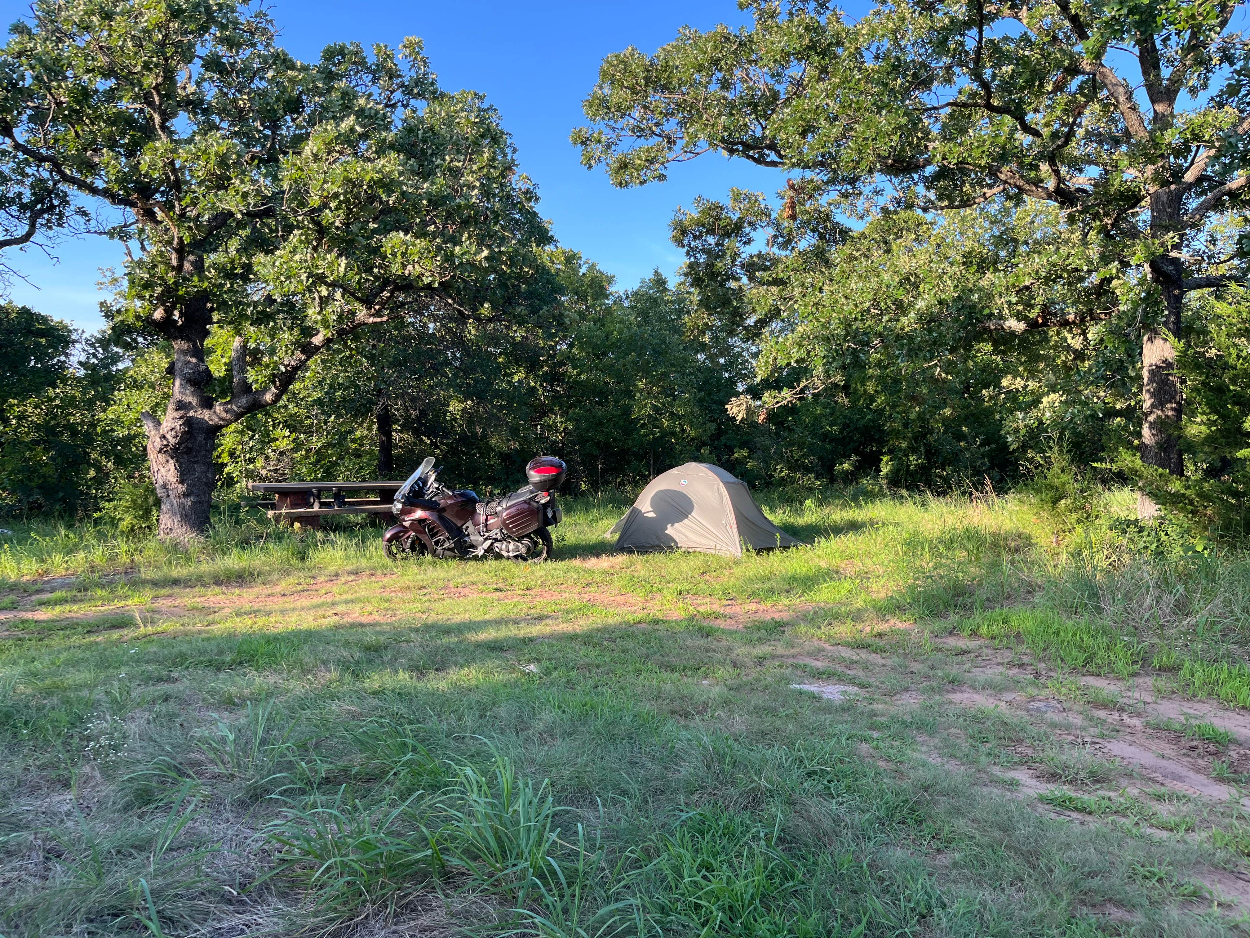 Sean M.'s photo at Pawhuska Lake (Old City Lake) Dispersed near Mannford, OK